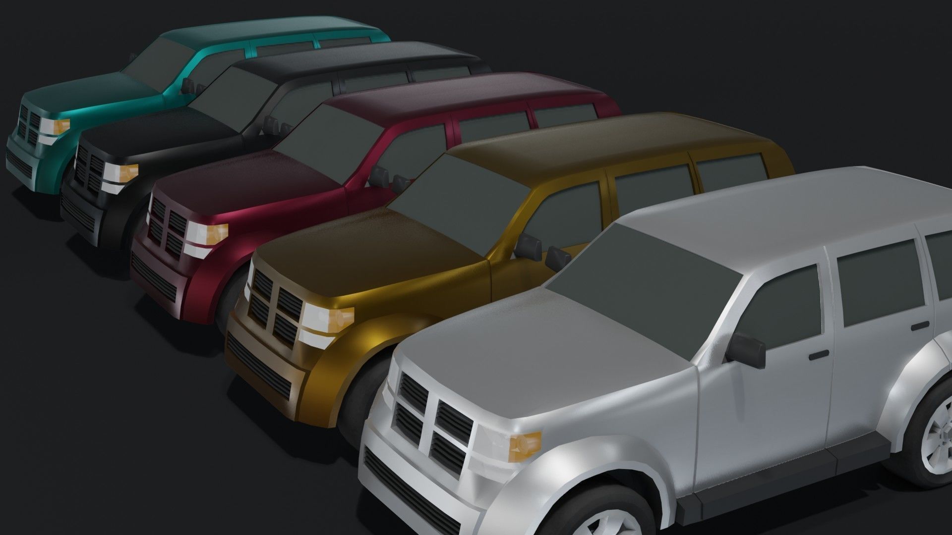 Generic Passenger Cars 3D Model Collection_179