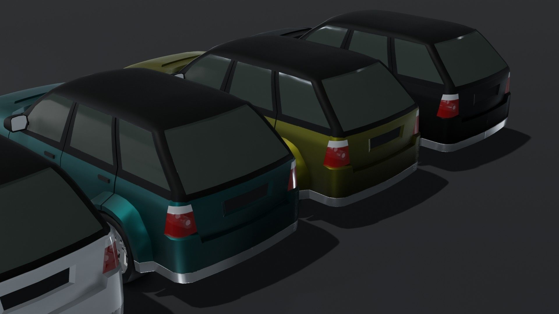 Generic Passenger Cars 3D Model Collection_150