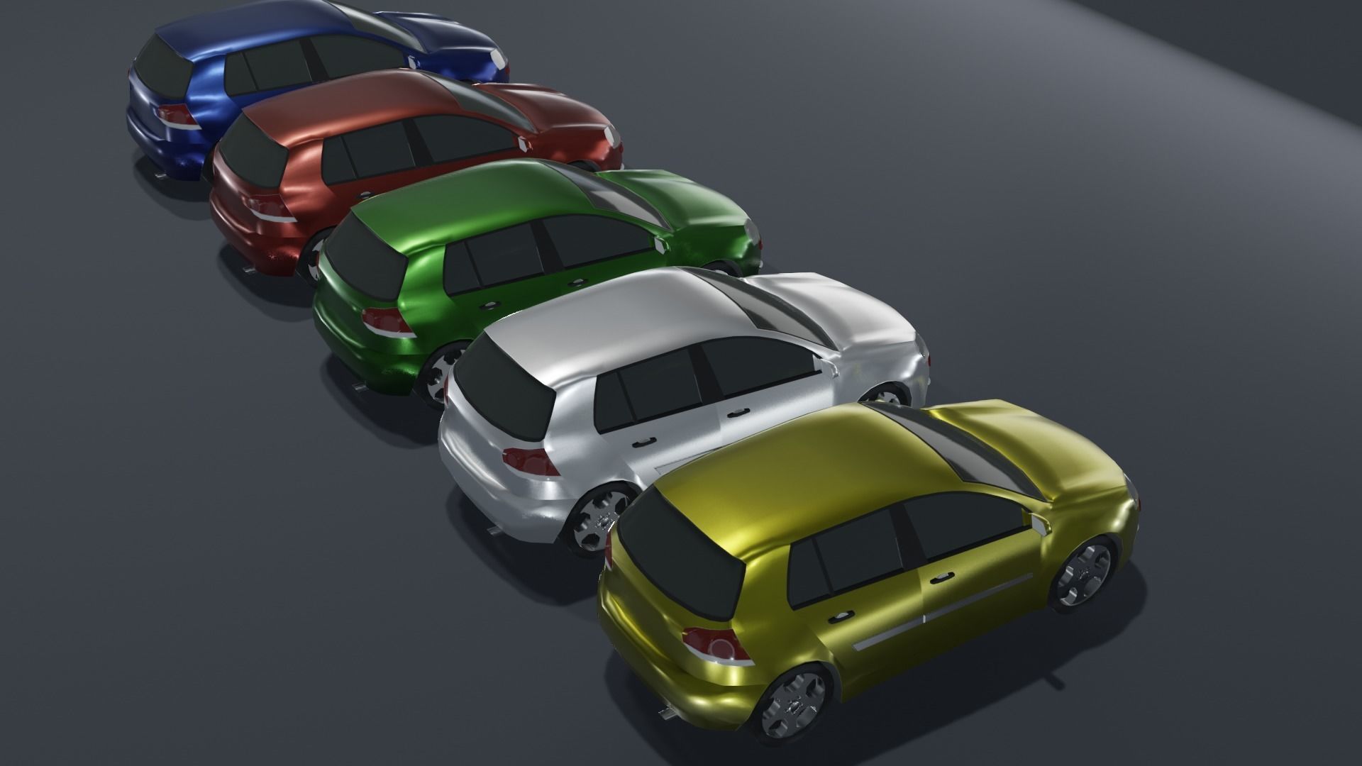 Generic Passenger Cars 3D Model Collection_70