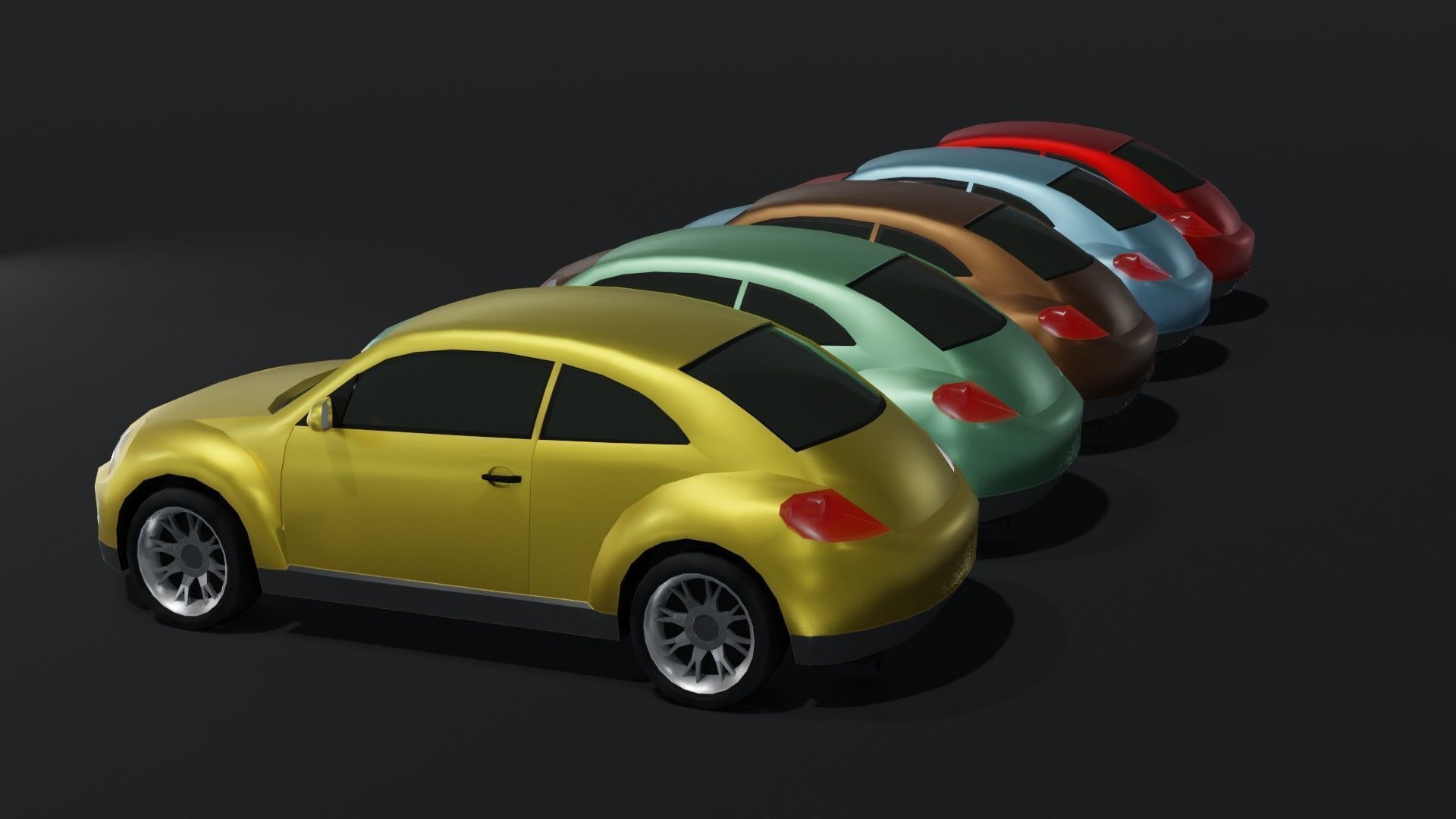 Generic Passenger Cars 3D Model Collection_191