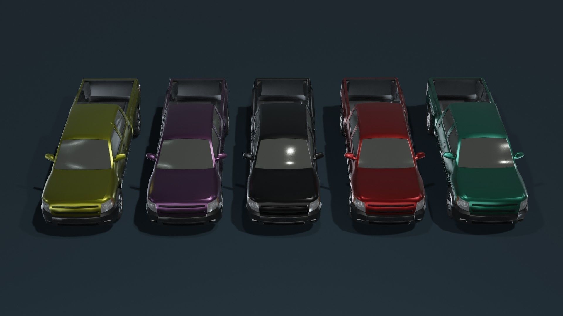 Generic Passenger Cars 3D Model Collection_102