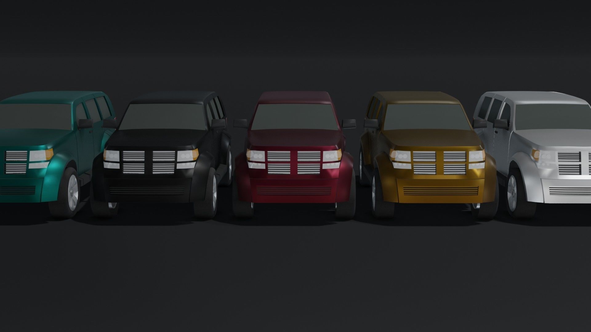 Generic Passenger Cars 3D Model Collection_174