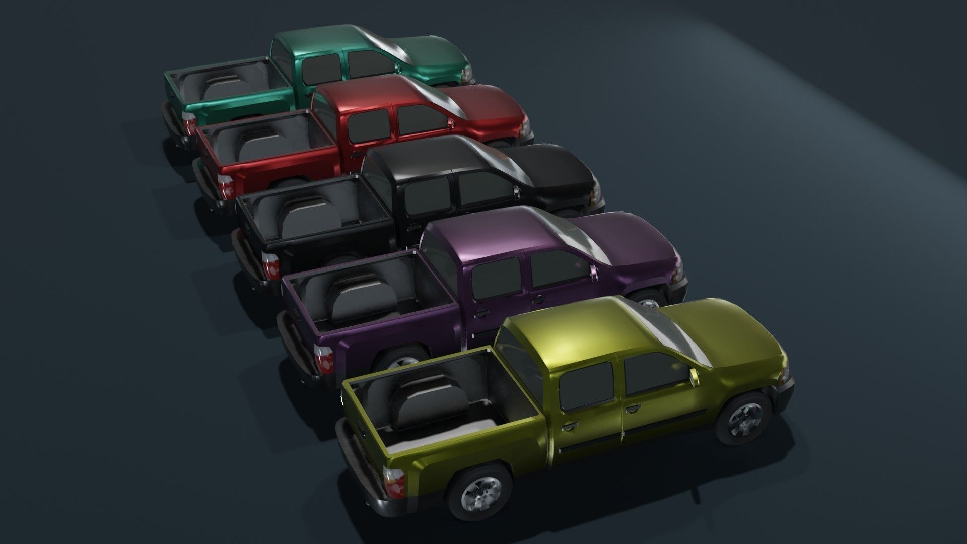 Generic Passenger Cars 3D Model Collection_114