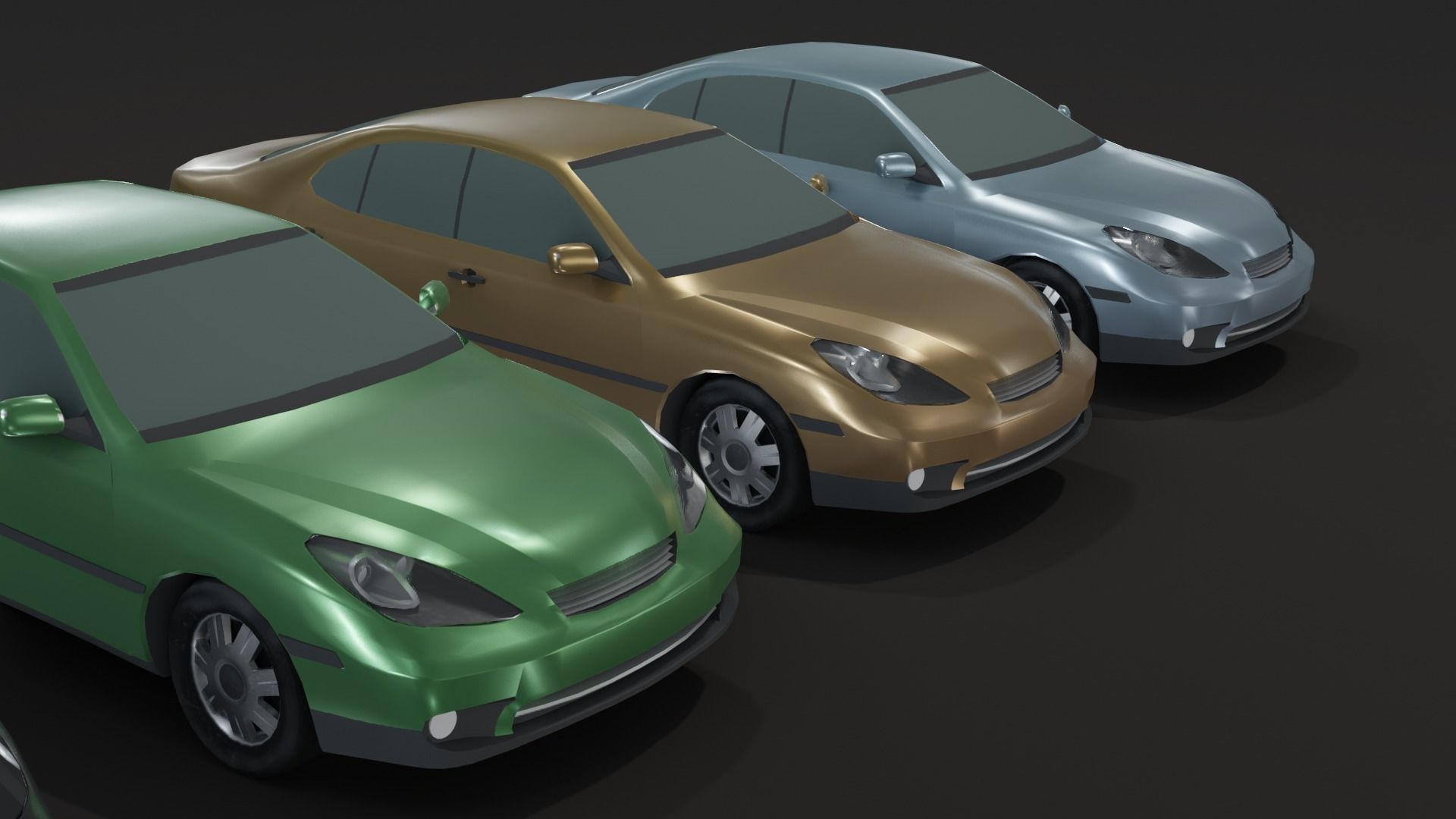 Generic Passenger Cars 3D Model Collection_55