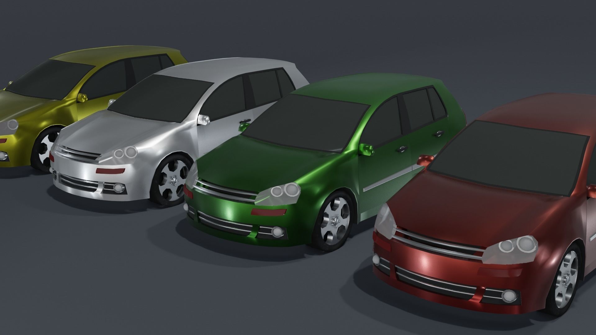 Generic Passenger Cars 3D Model Collection_77