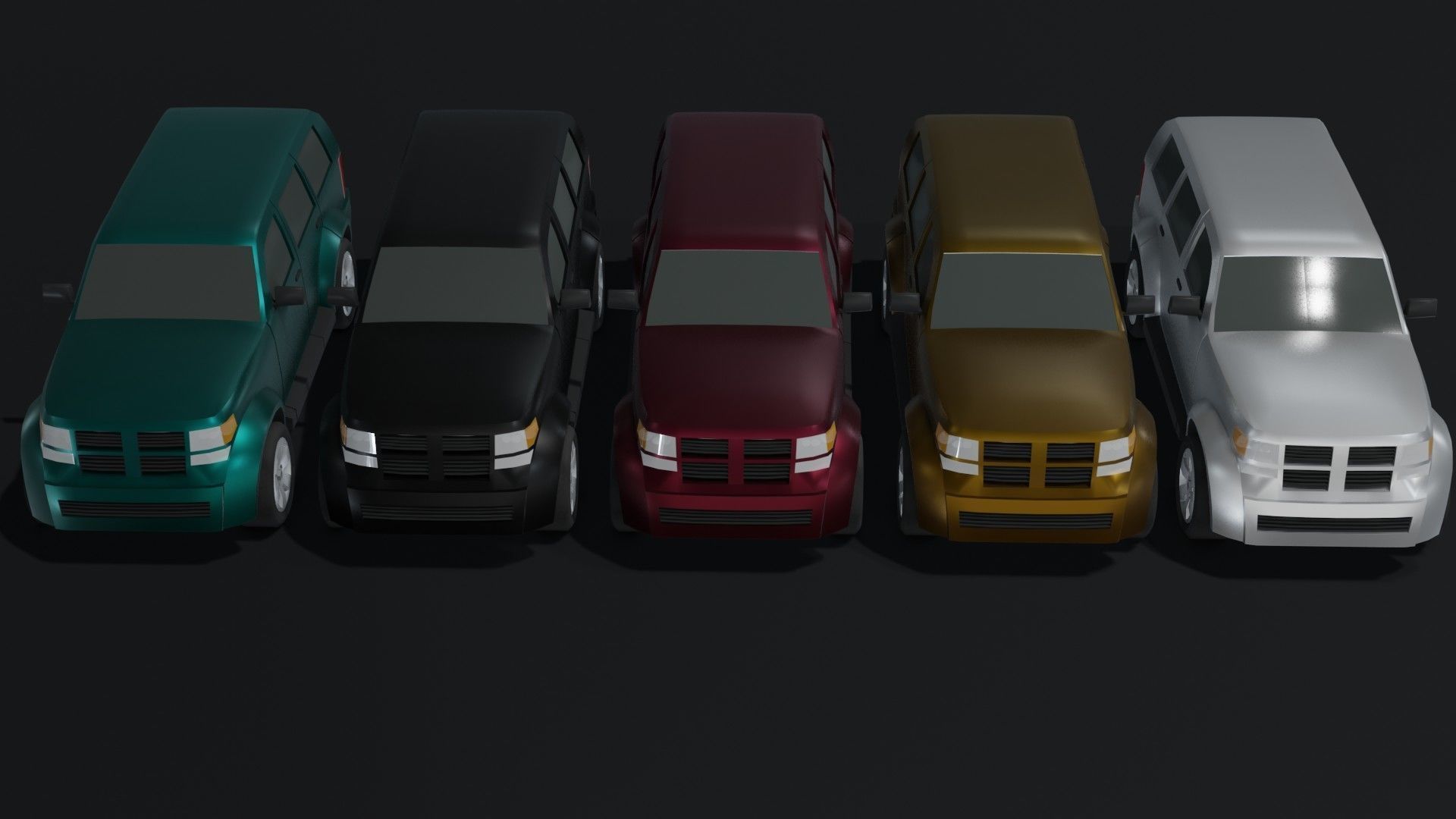 Generic Passenger Cars 3D Model Collection_161