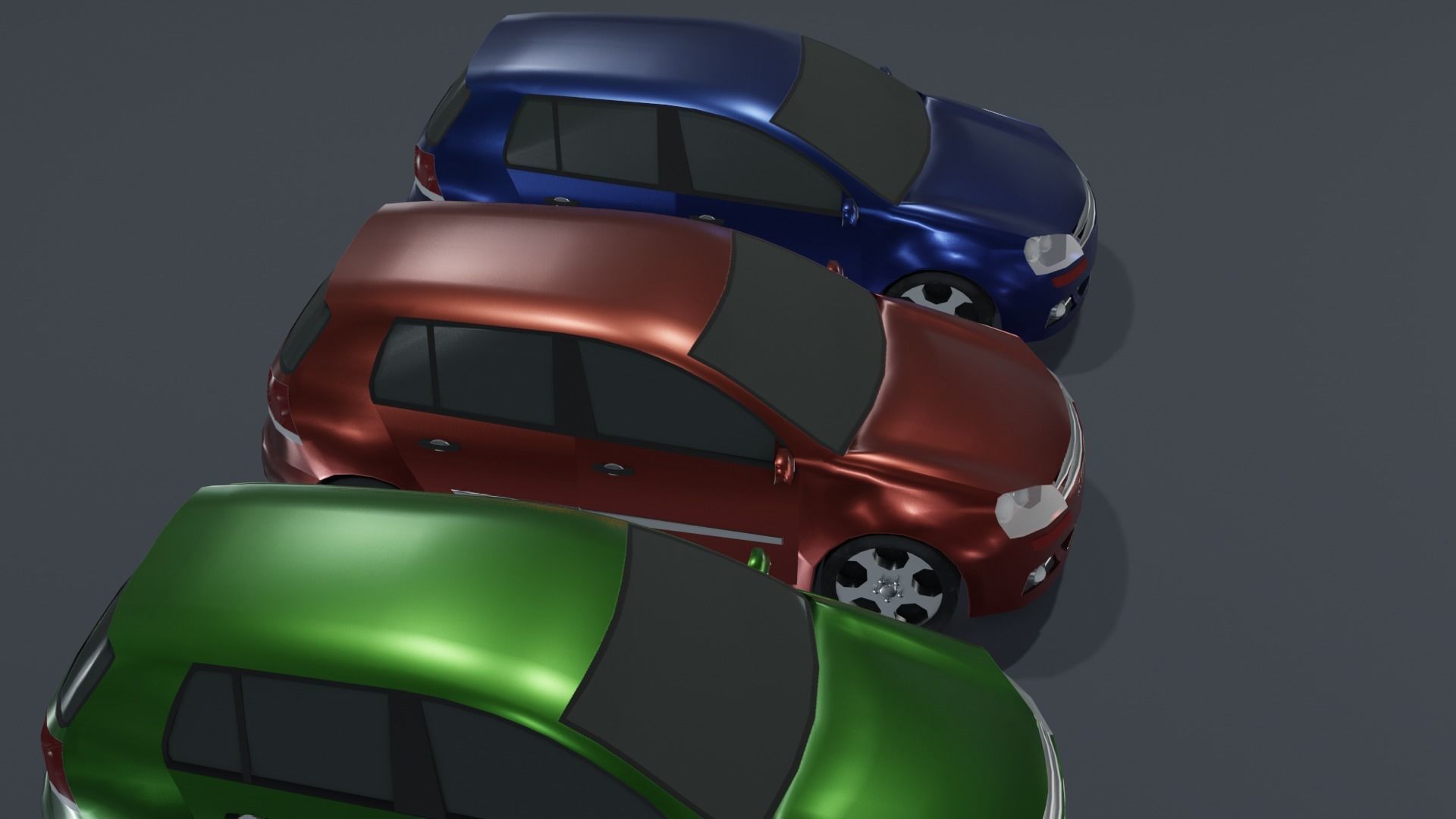 Generic Passenger Cars 3D Model Collection_69