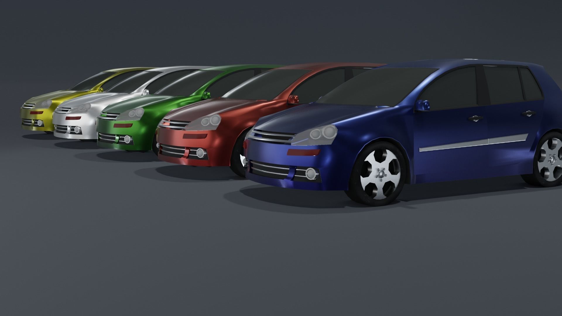 Generic Passenger Cars 3D Model Collection_66