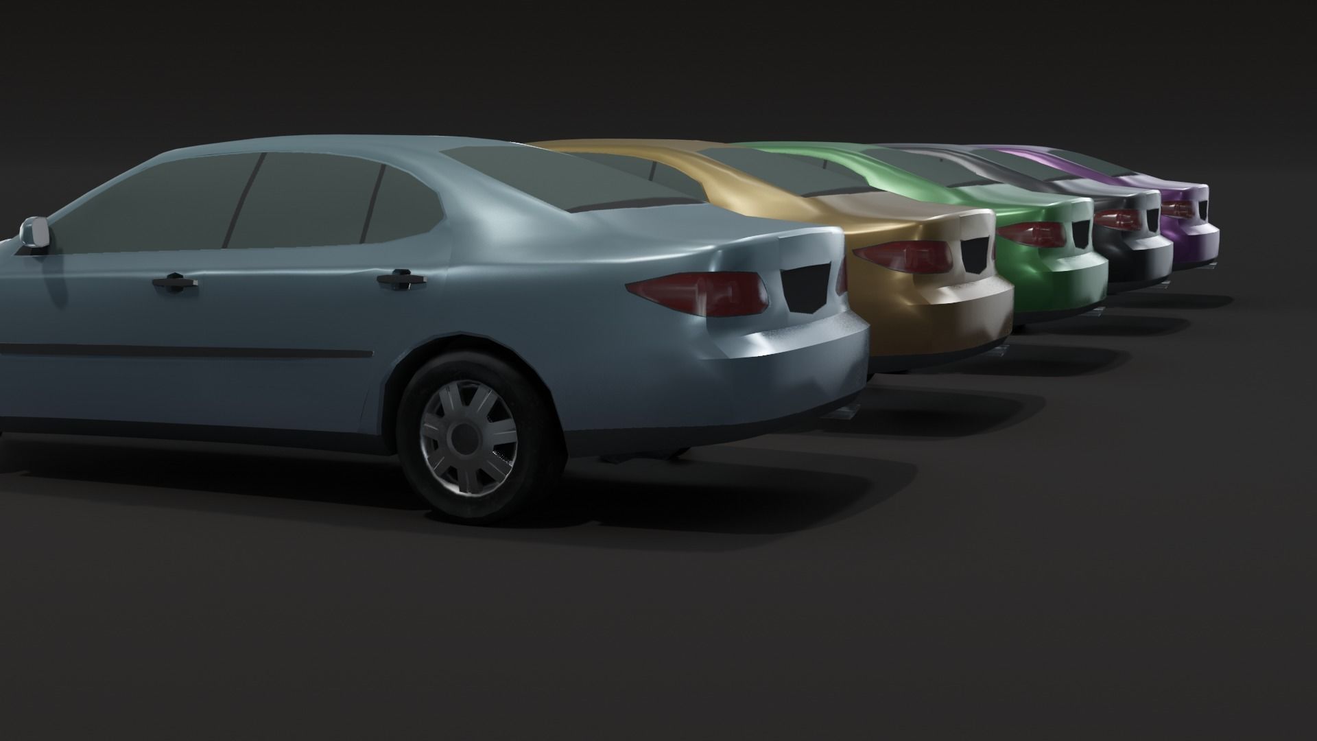 Generic Passenger Cars 3D Model Collection_46