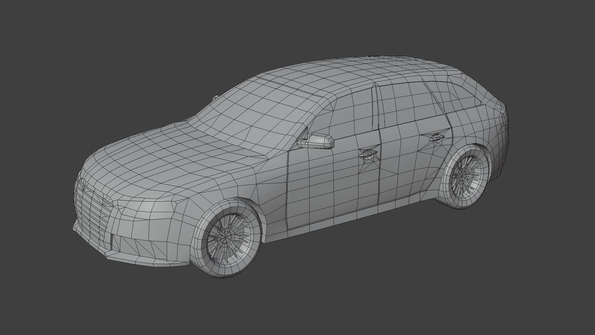 Generic Passenger Cars 3D Model Collection_138