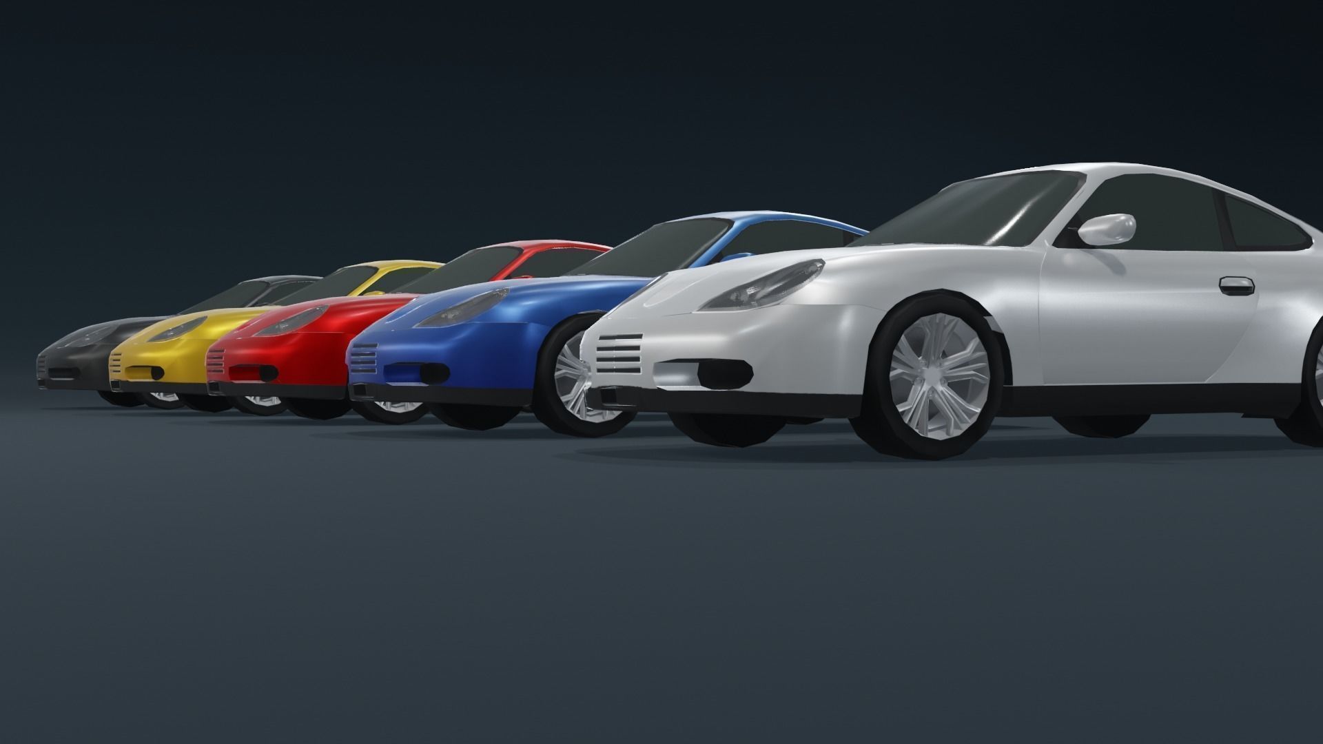 Generic Passenger Cars 3D Model Collection_37