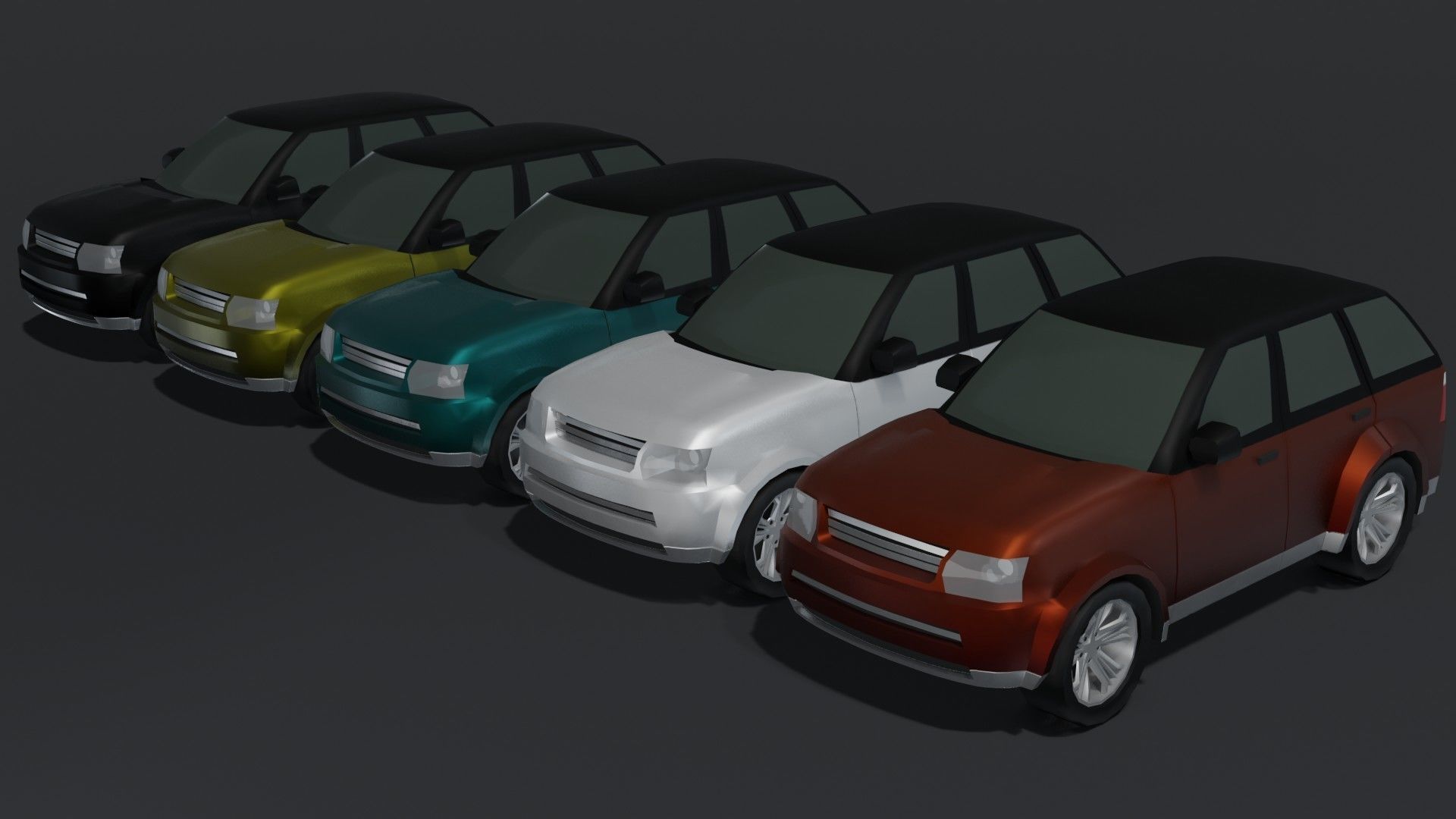 Generic Passenger Cars 3D Model Collection_146