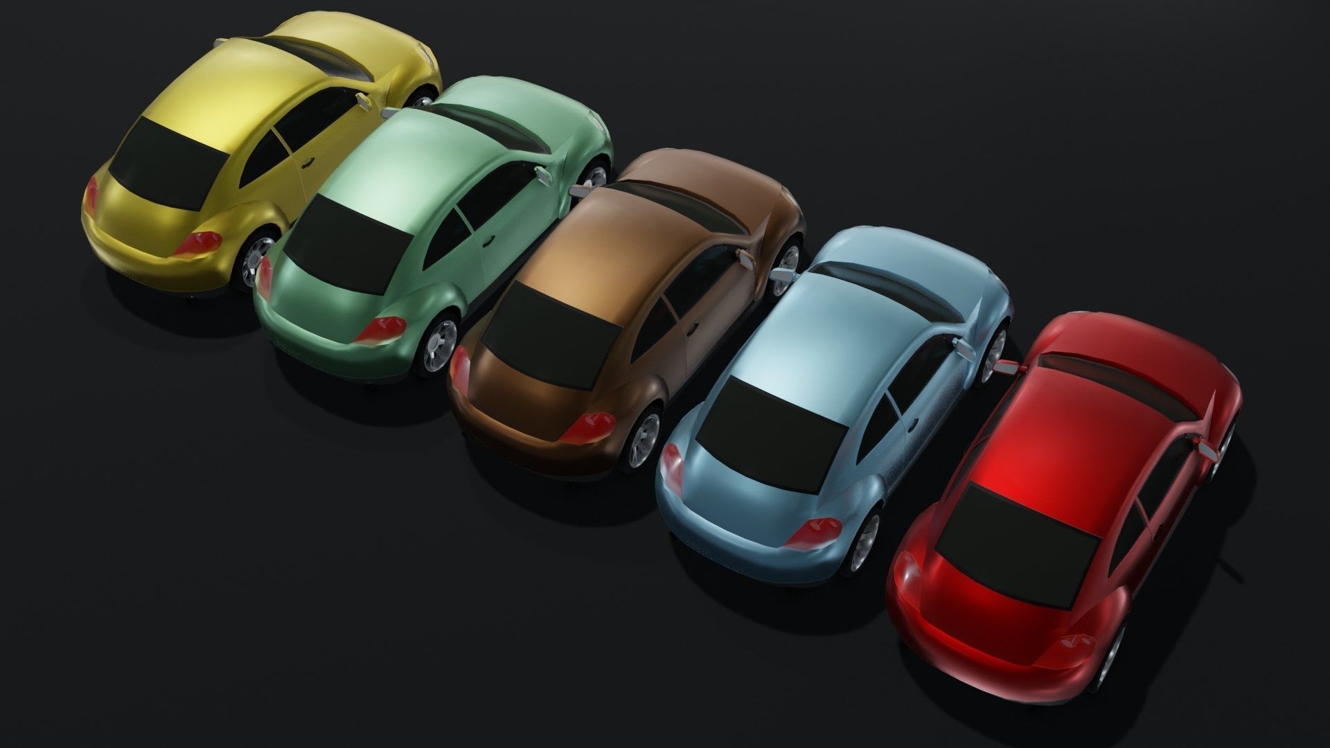 Generic Passenger Cars 3D Model Collection_195