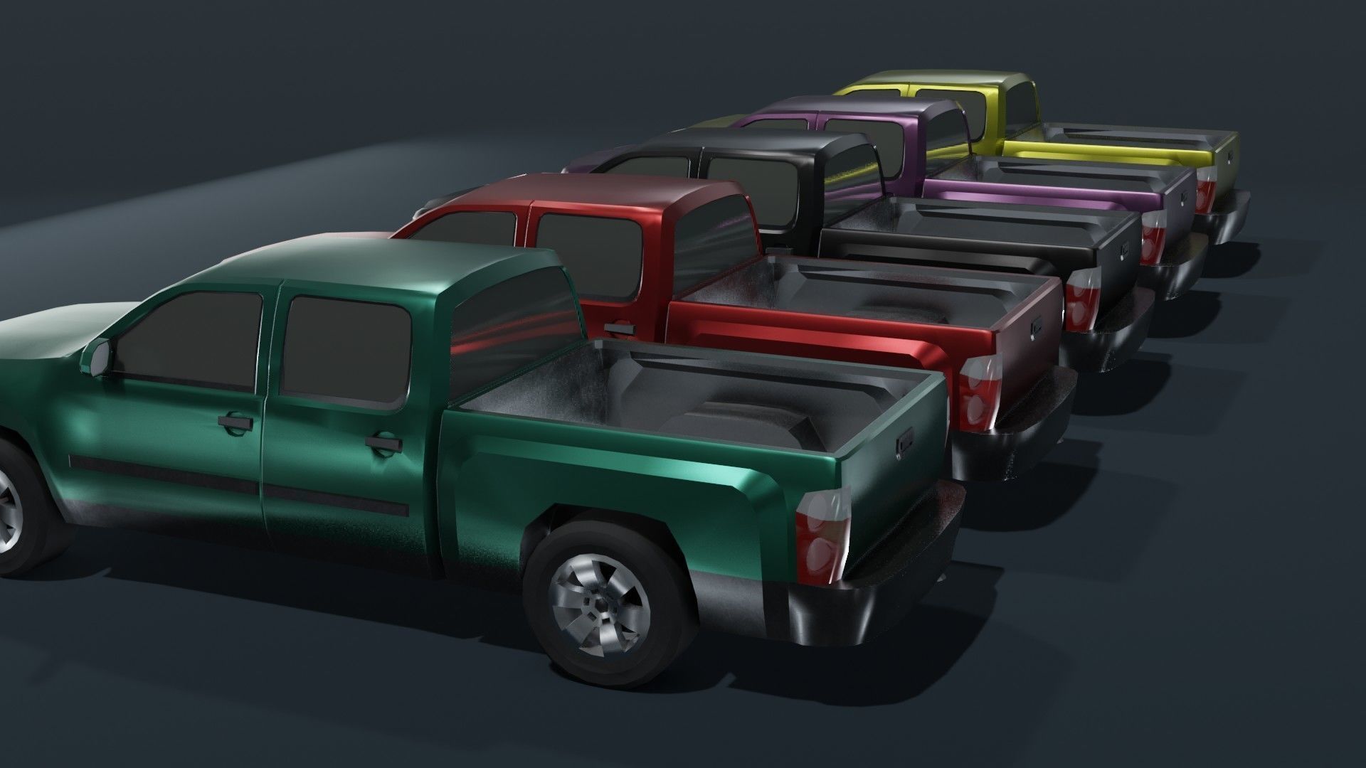 Generic Passenger Cars 3D Model Collection_115