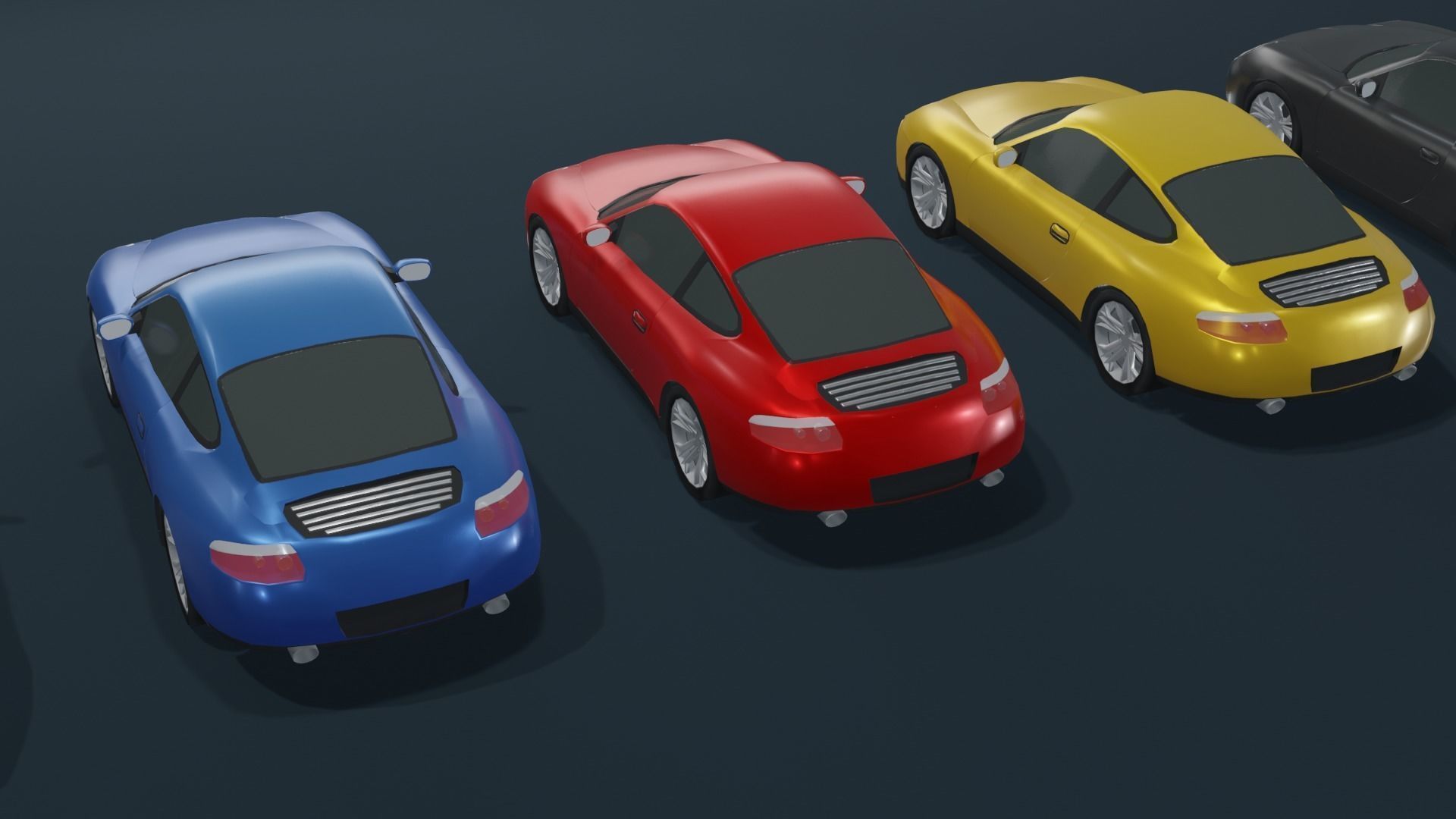 Generic Passenger Cars 3D Model Collection_27