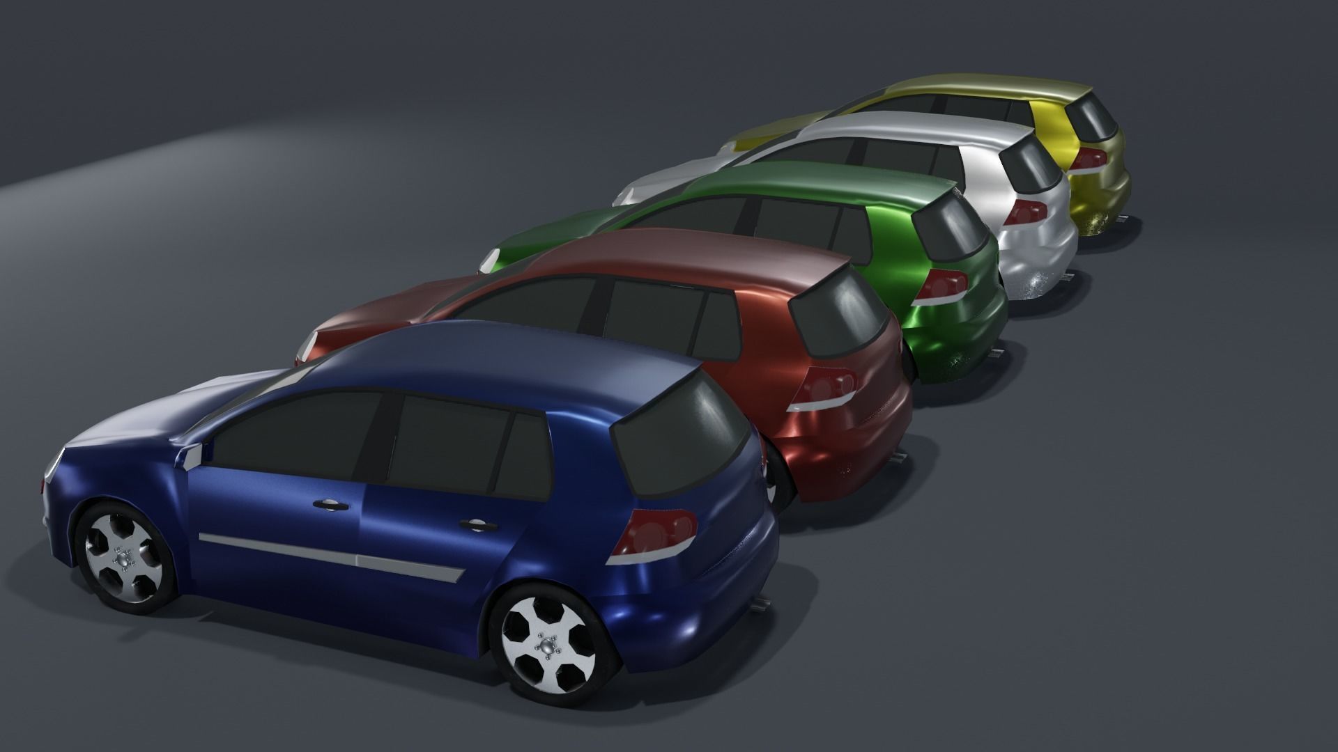 Generic Passenger Cars 3D Model Collection_60