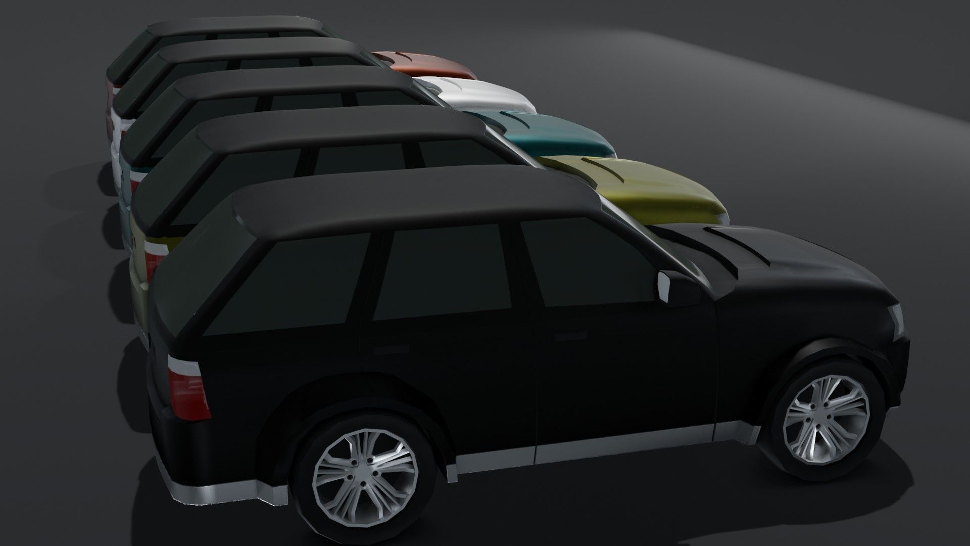 Generic Passenger Cars 3D Model Collection_153