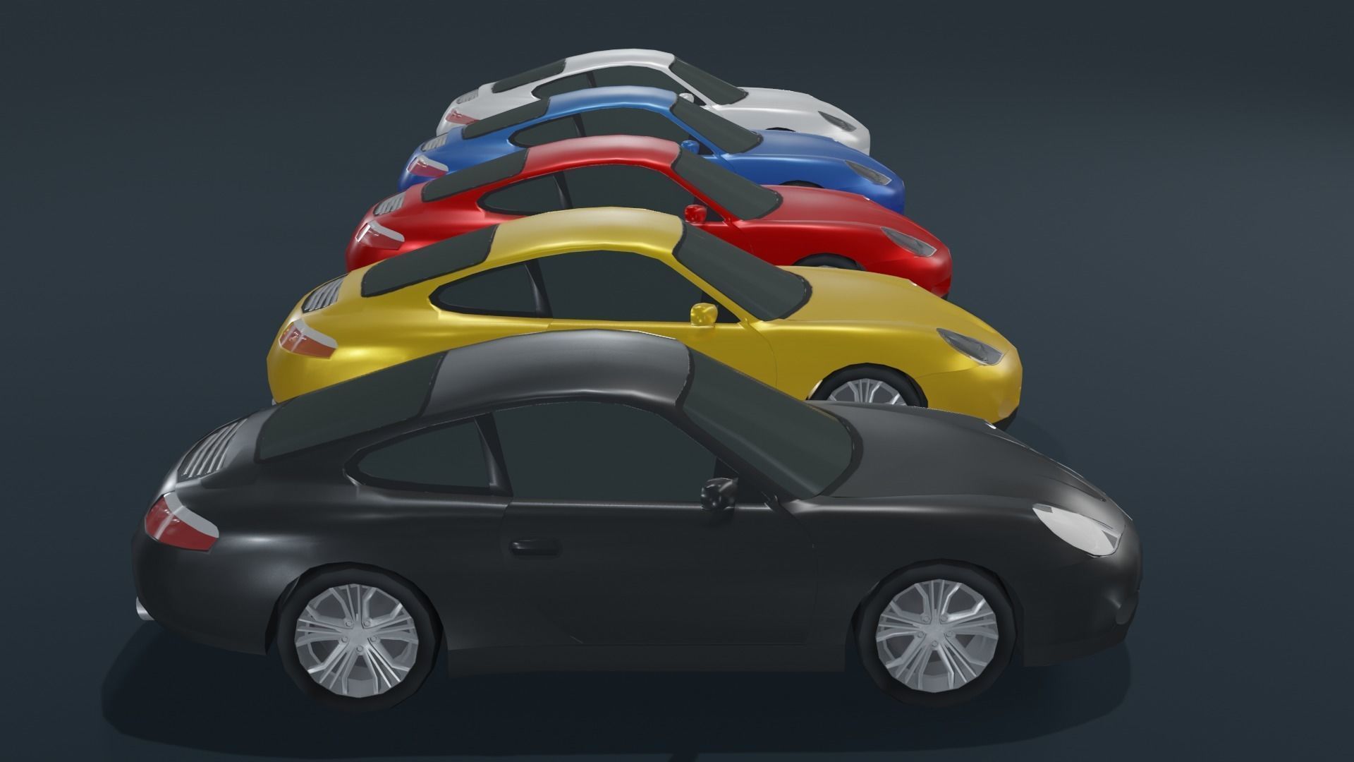 Generic Passenger Cars 3D Model Collection_26