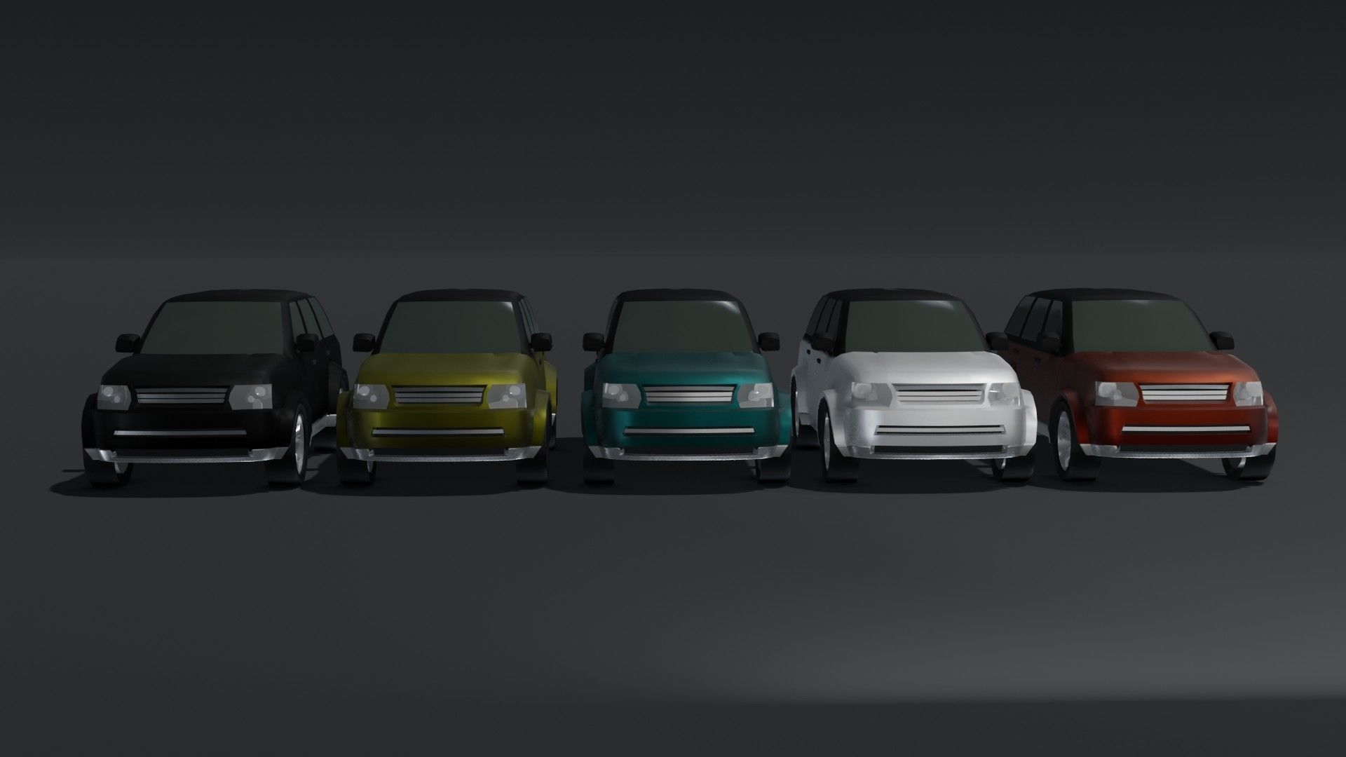 Generic Passenger Cars 3D Model Collection_158