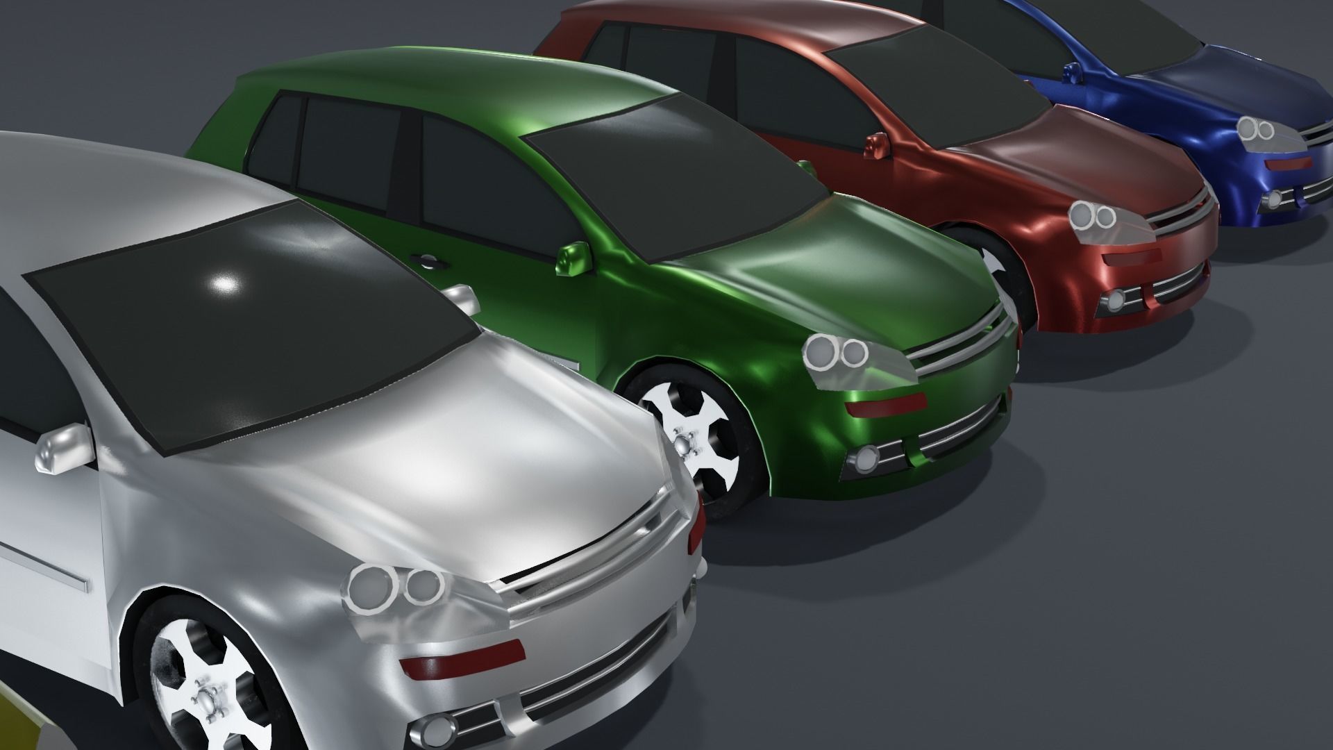 Generic Passenger Cars 3D Model Collection_67
