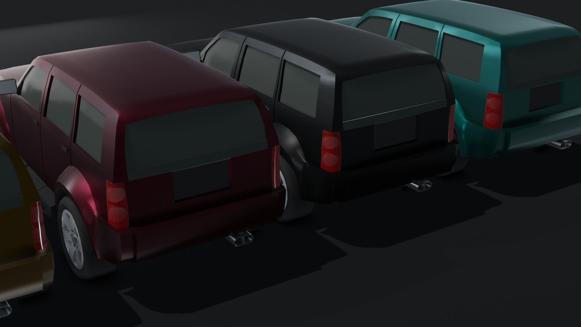 Generic Passenger Cars 3D Model Collection_163
