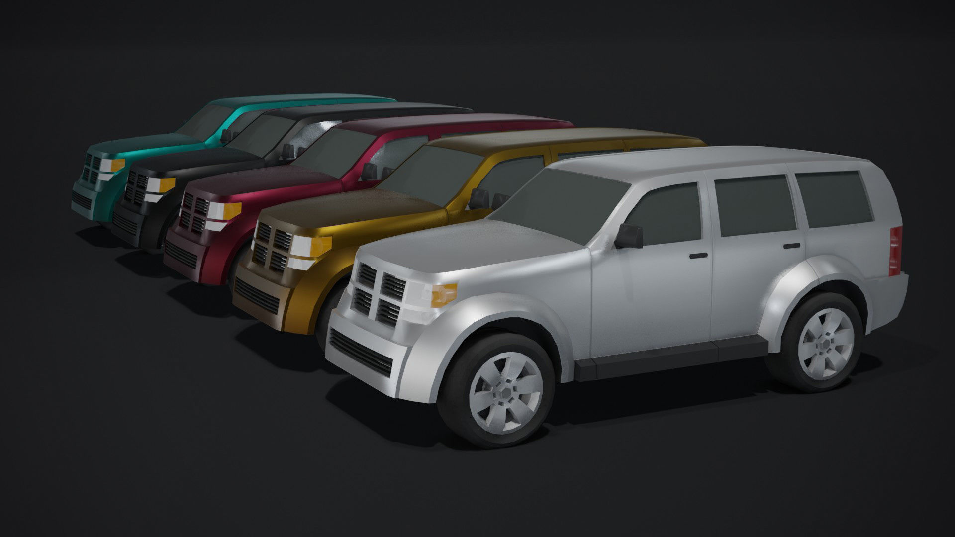Generic Passenger Cars 3D Model Collection_175