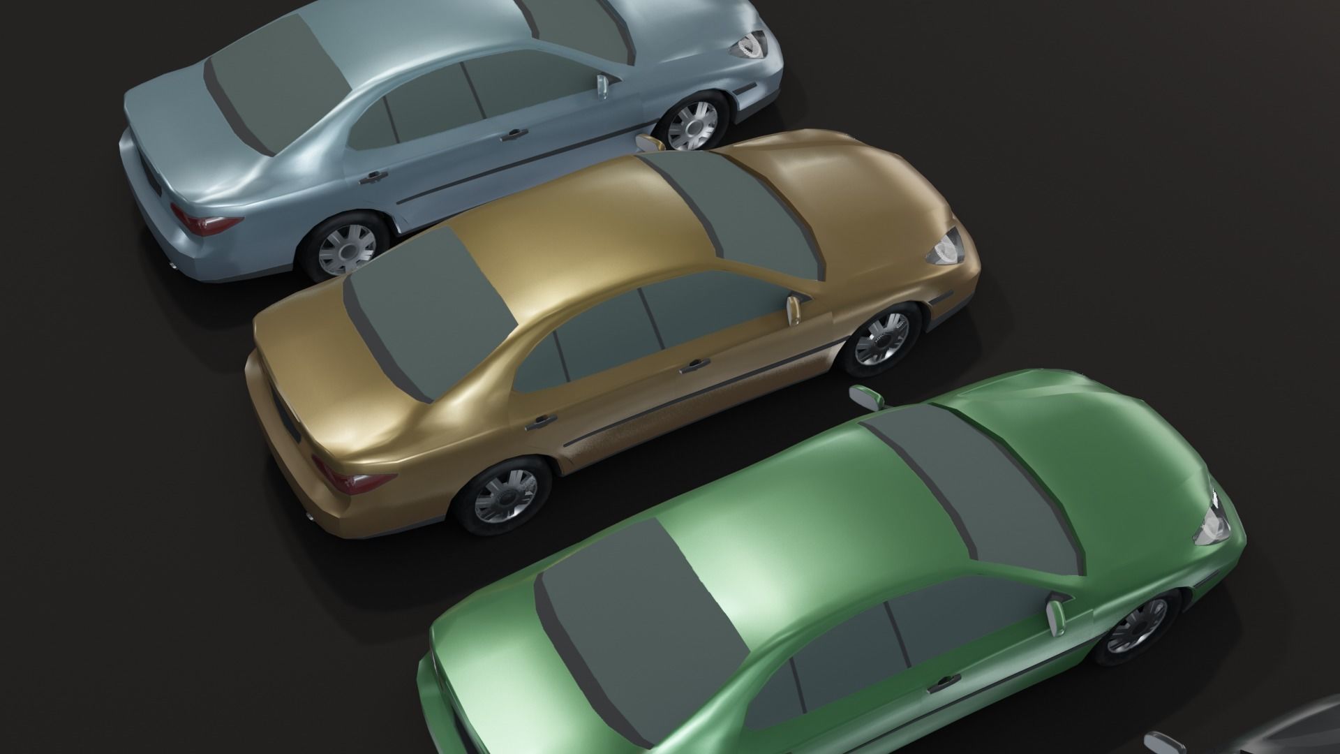Generic Passenger Cars 3D Model Collection_45
