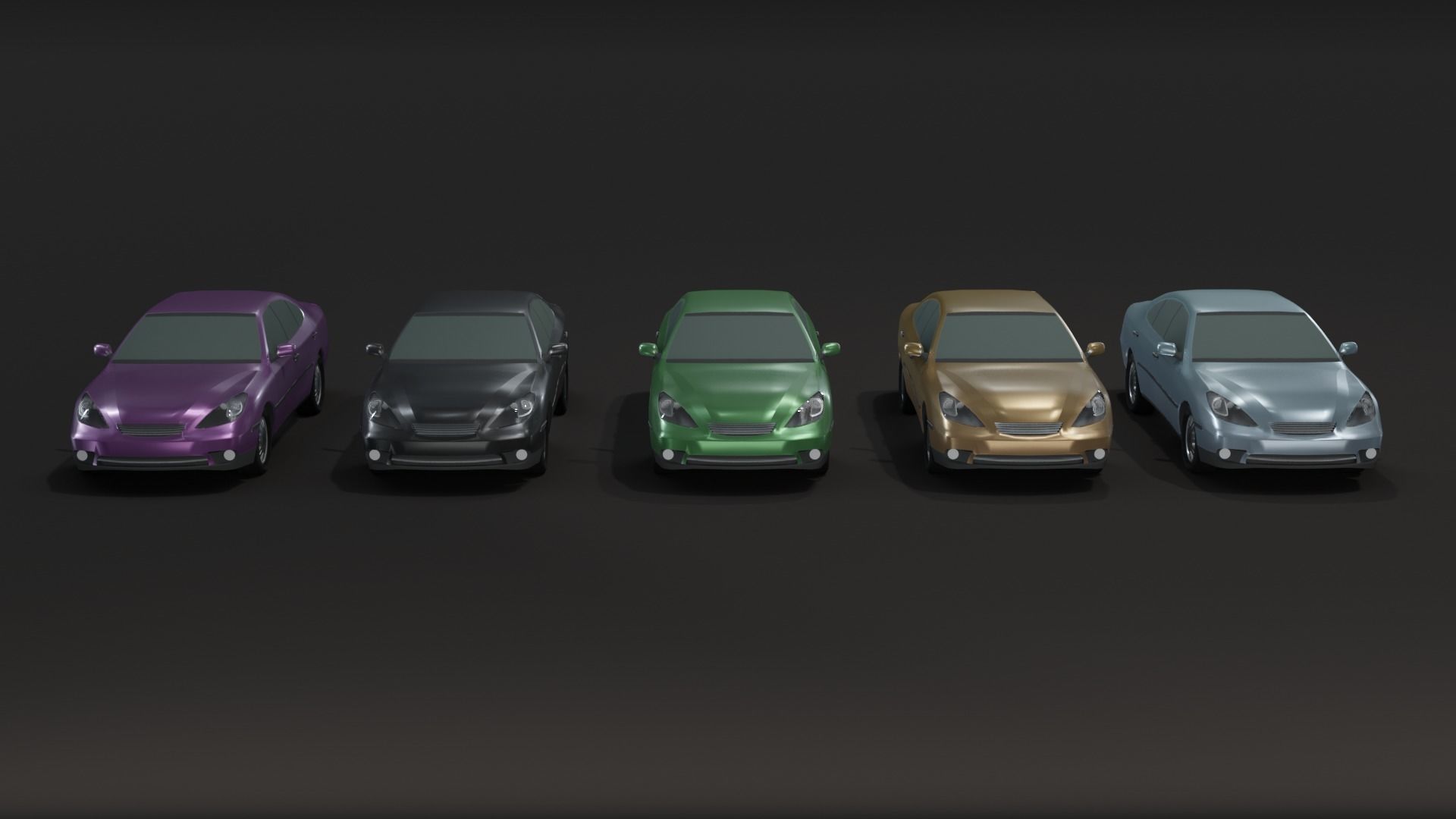 Generic Passenger Cars 3D Model Collection_51