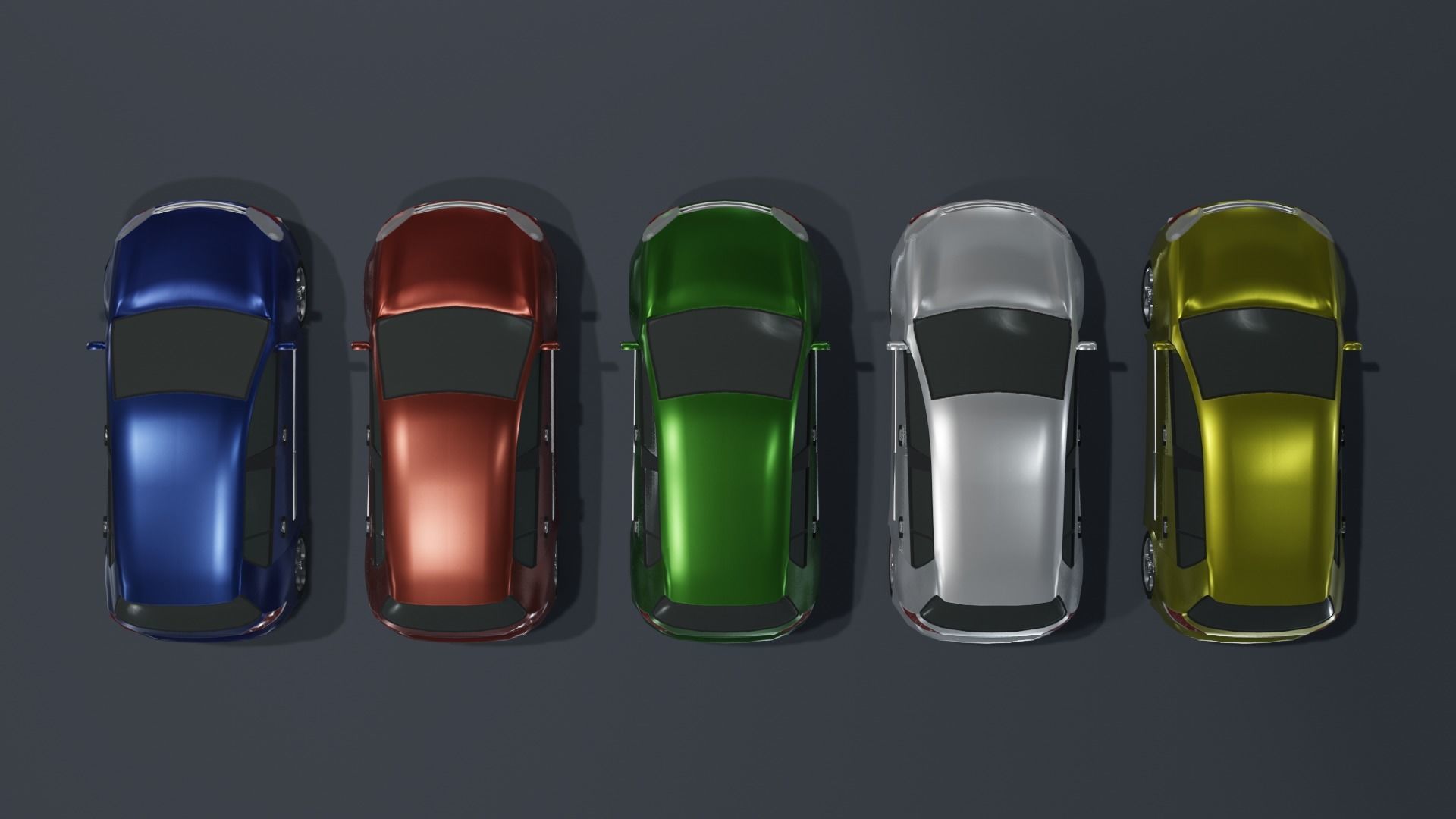 Generic Passenger Cars 3D Model Collection_63