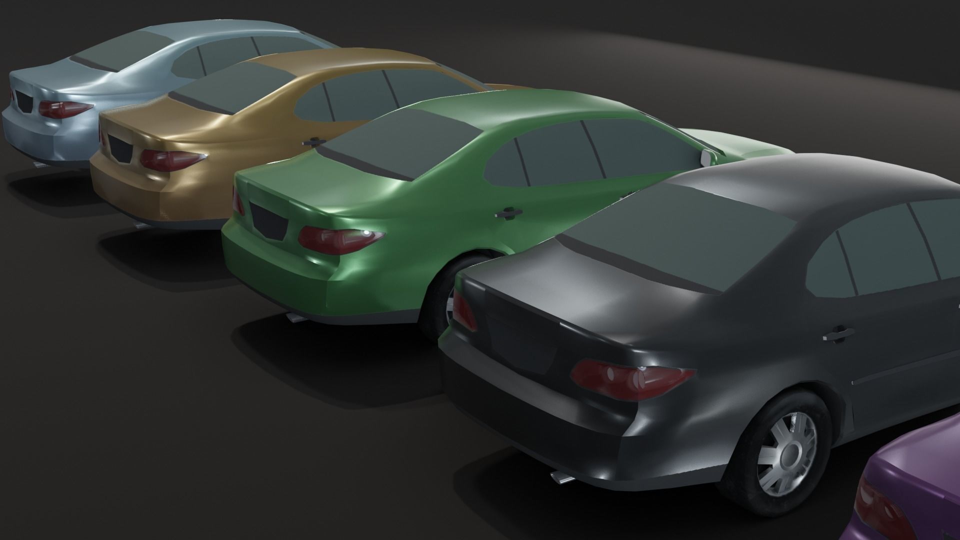 Generic Passenger Cars 3D Model Collection_40