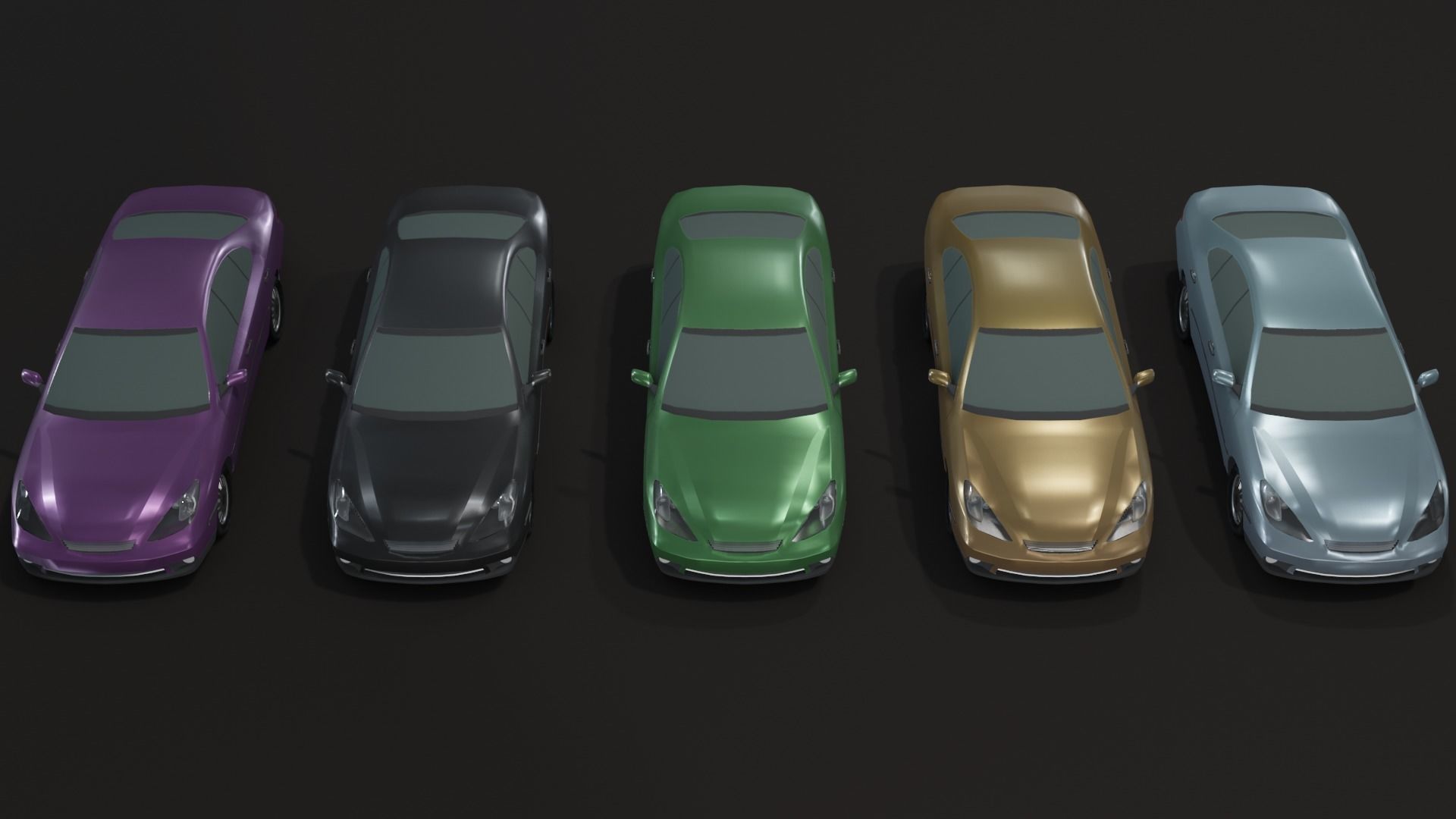 Generic Passenger Cars 3D Model Collection_44