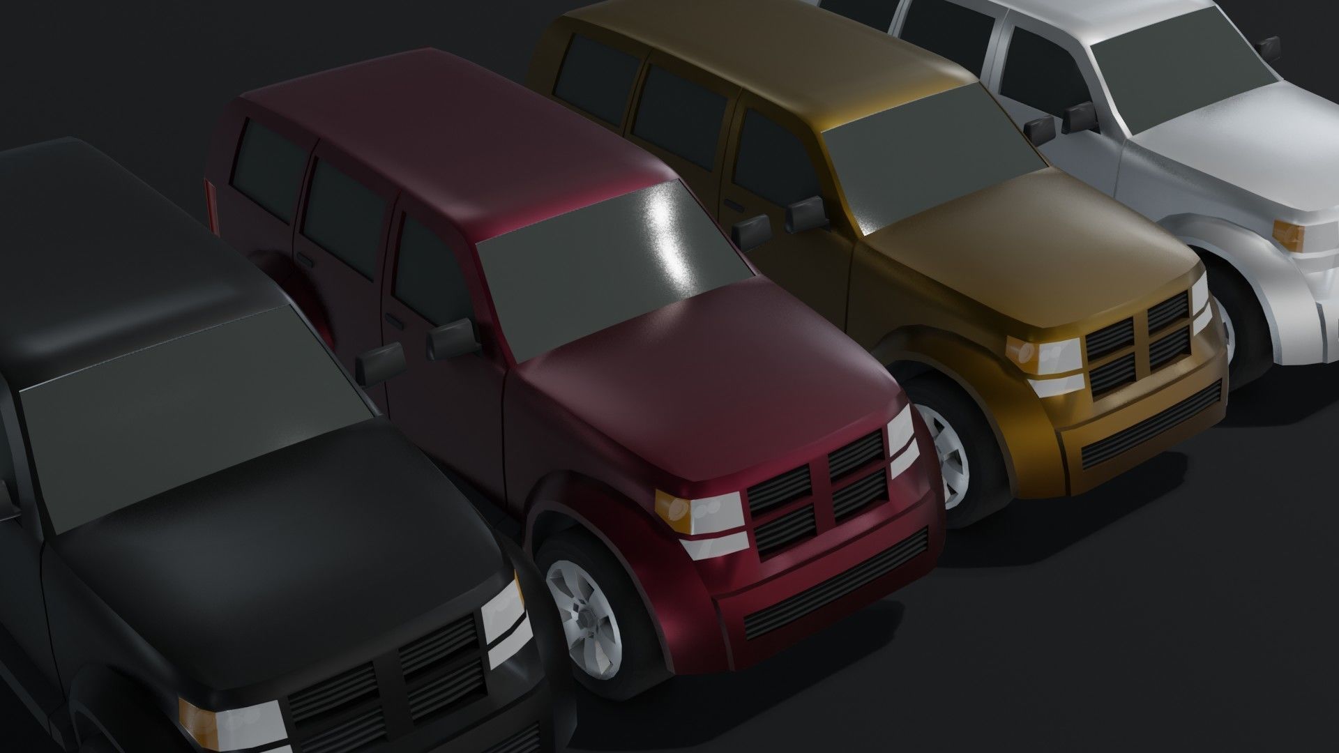 Generic Passenger Cars 3D Model Collection_167