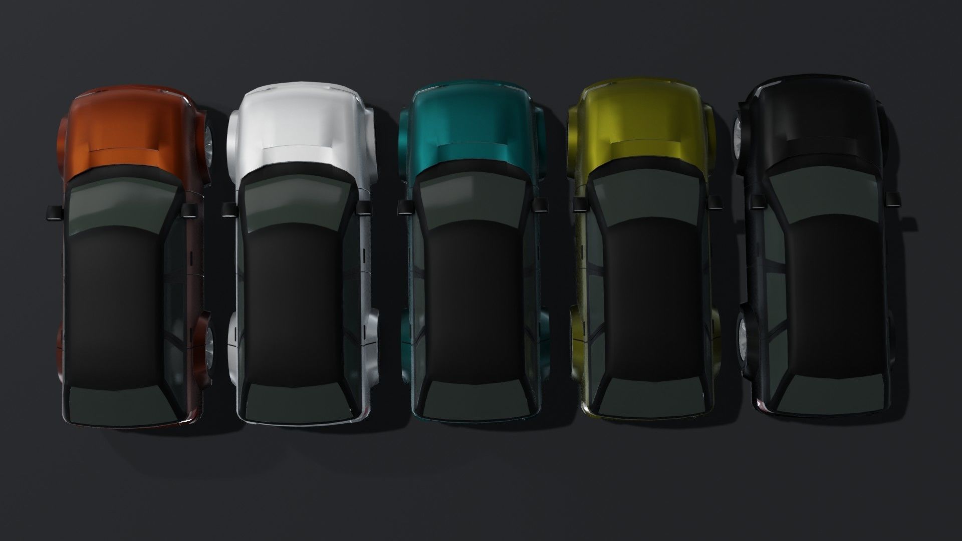 Generic Passenger Cars 3D Model Collection_148