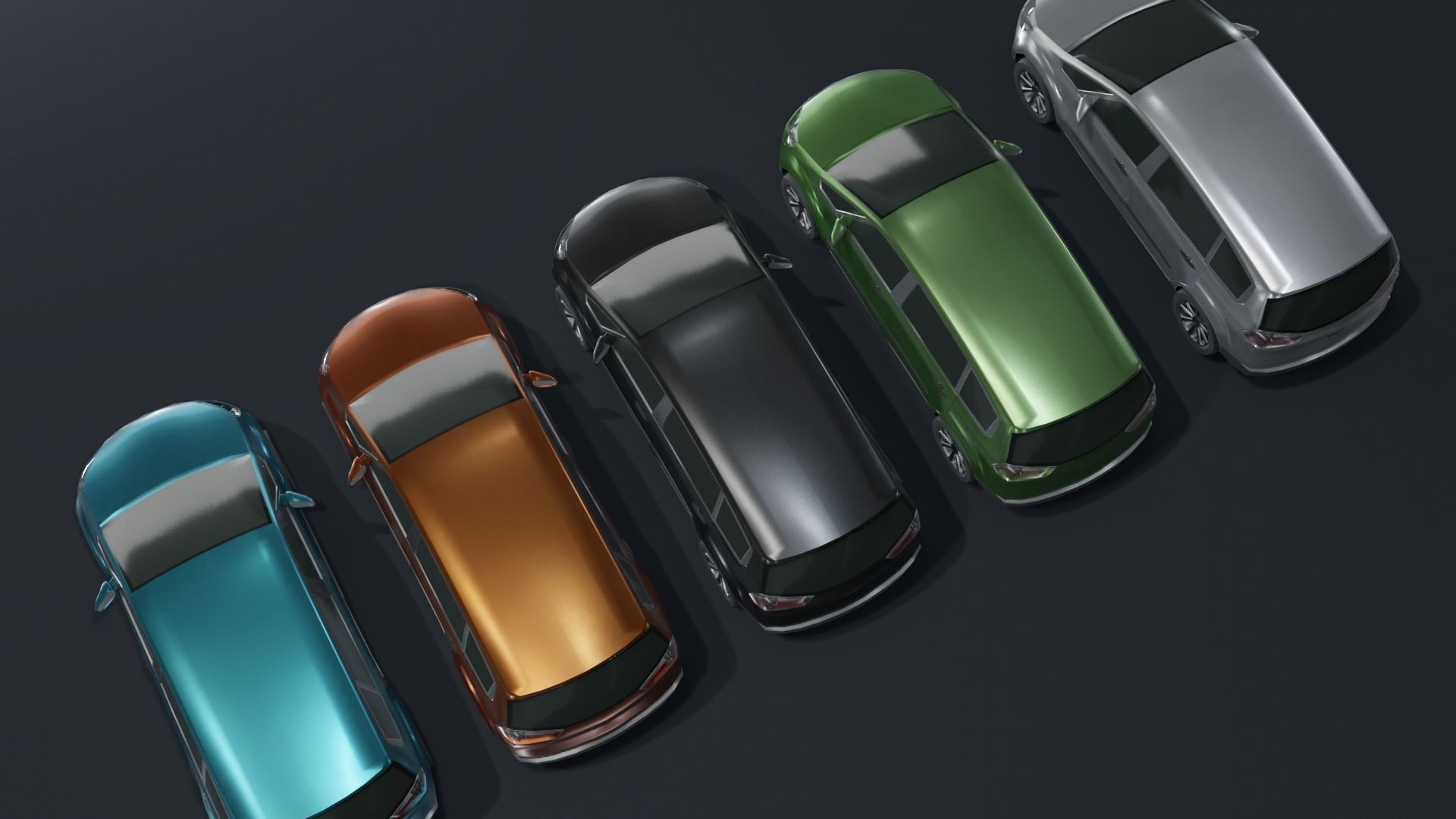 Generic Passenger Cars 3D Model Collection_86