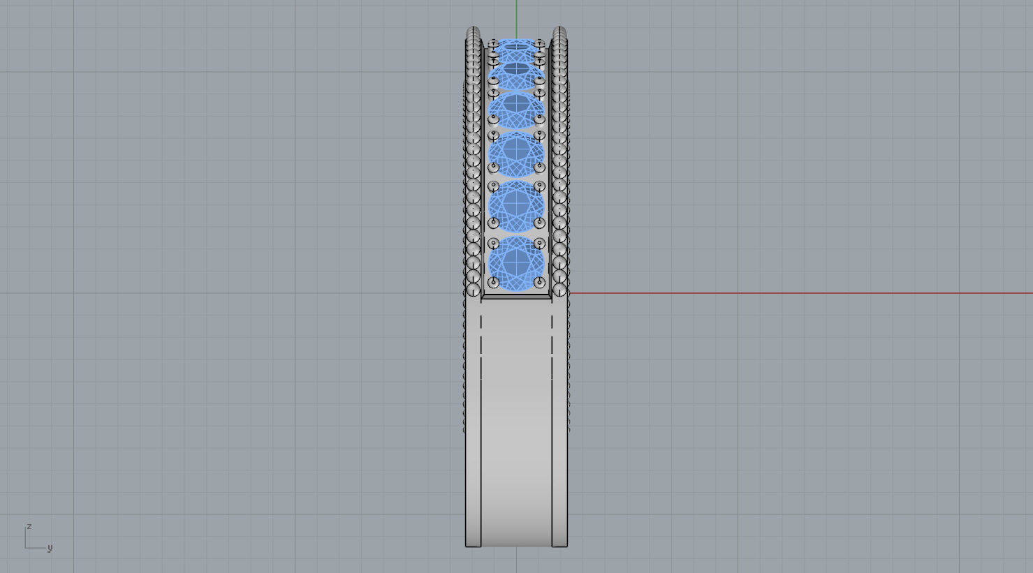 wedding ring 3D print model_9