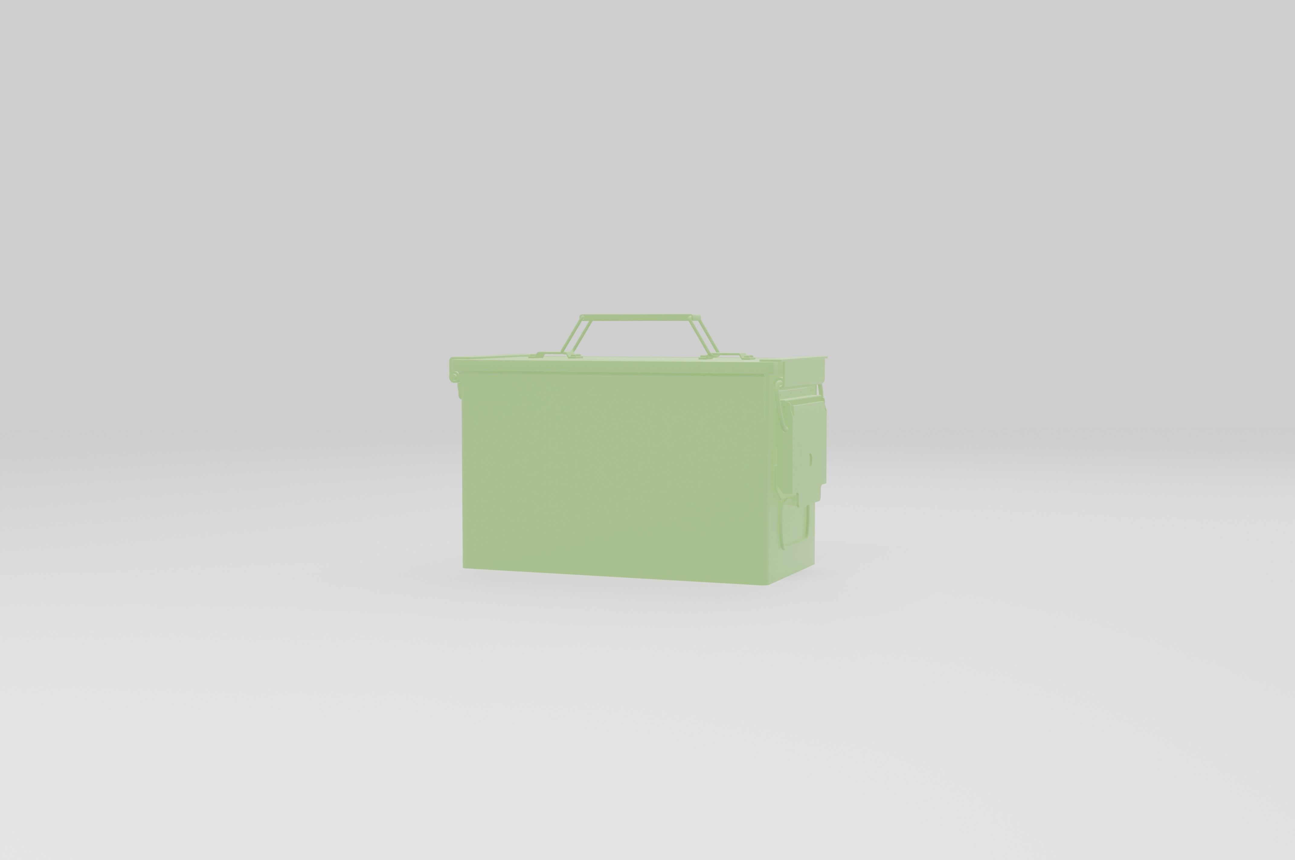 Grenade military Box for games and CG projects Low-poly 3D model_9