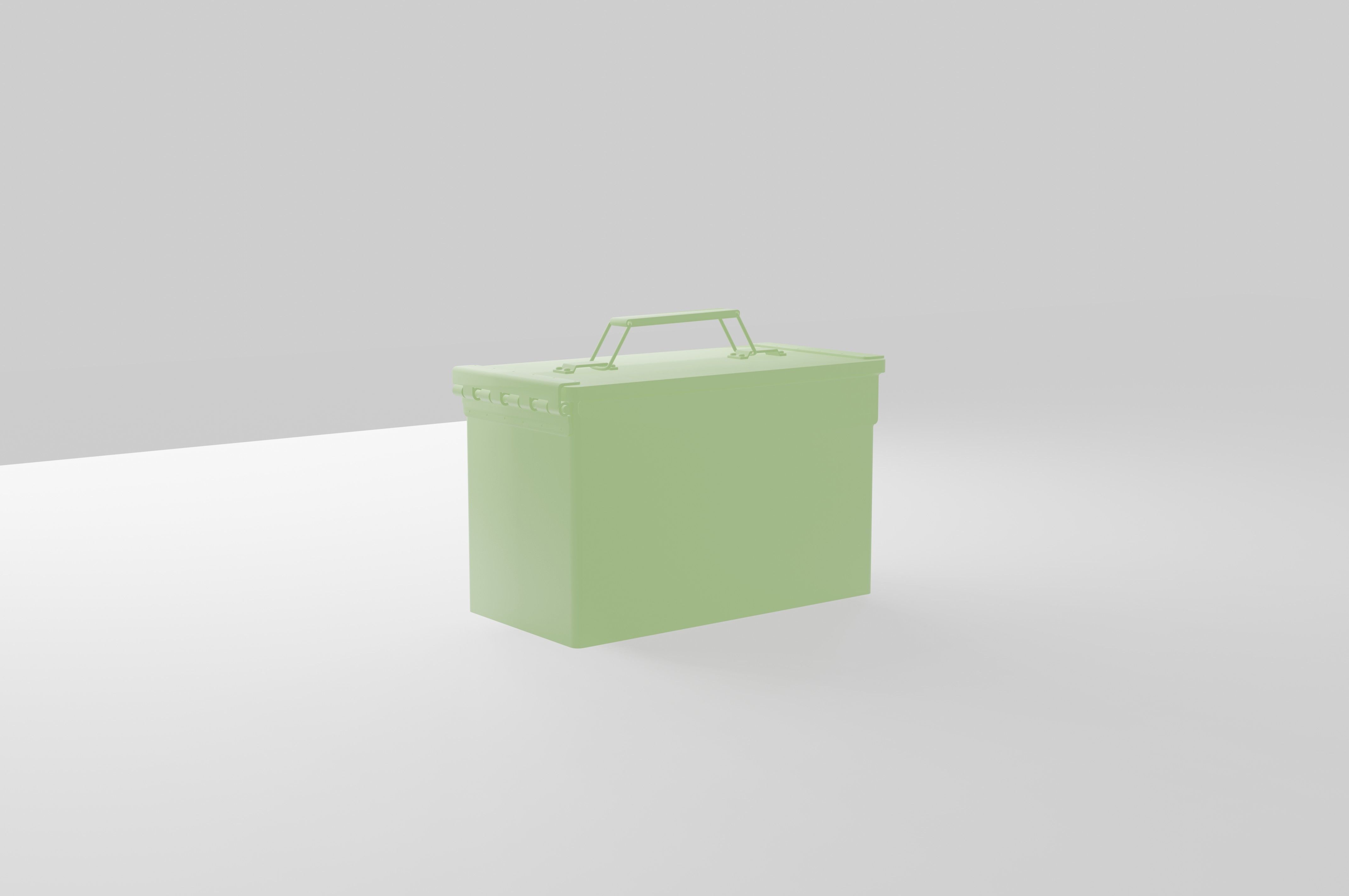 Grenade military Box for games and CG projects Low-poly 3D model_11