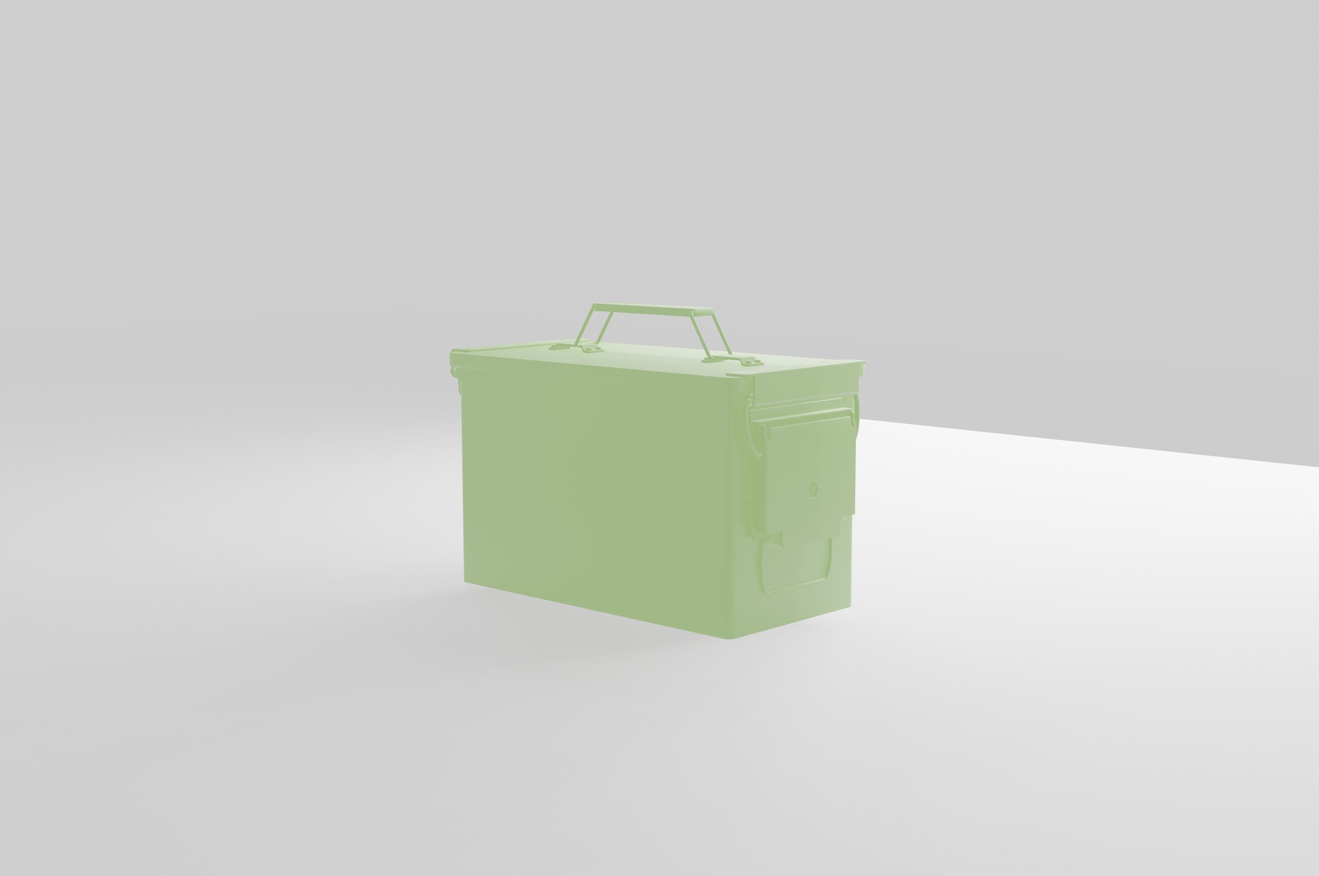Grenade military Box for games and CG projects Low-poly 3D model_10