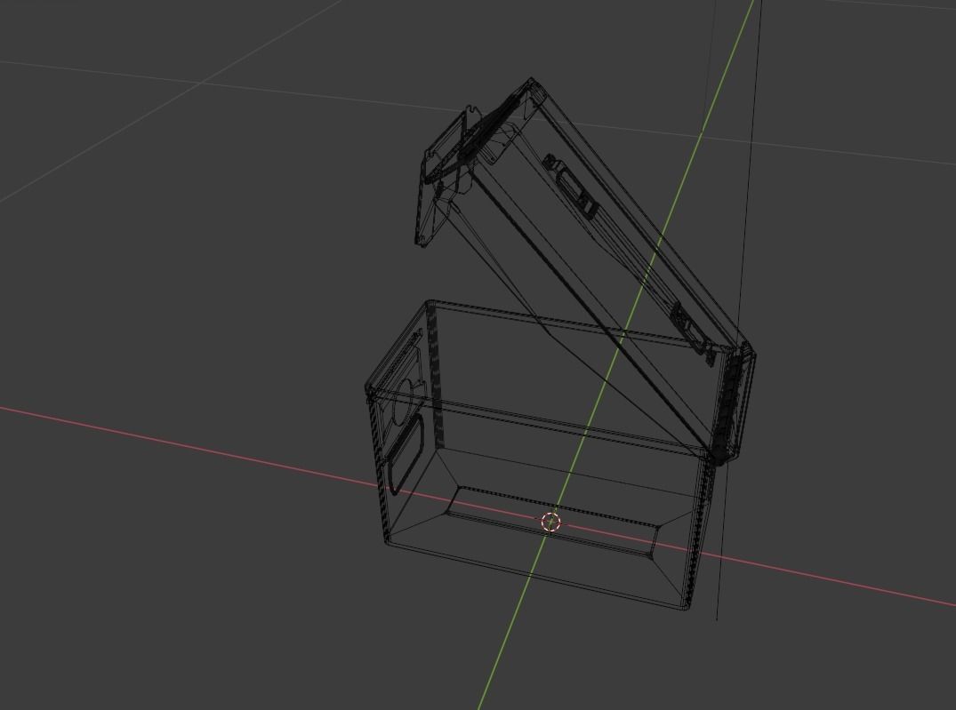 Grenade military Box for games and CG projects Low-poly 3D model_18