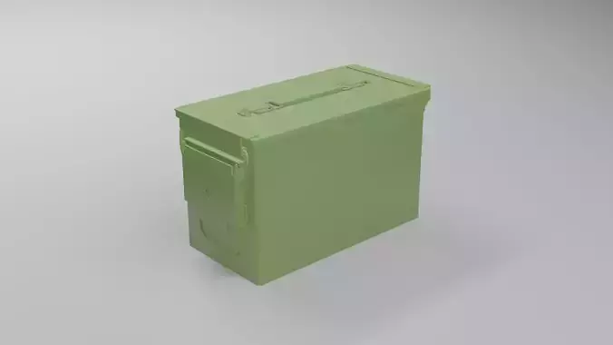 Grenade military Box for games and CG projects 