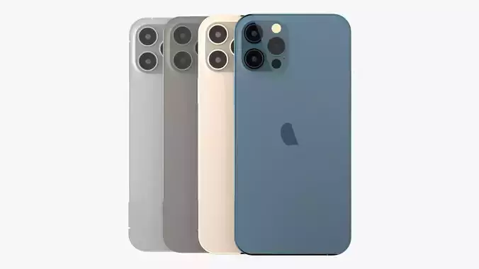 iPhone 12 Pro 3D model