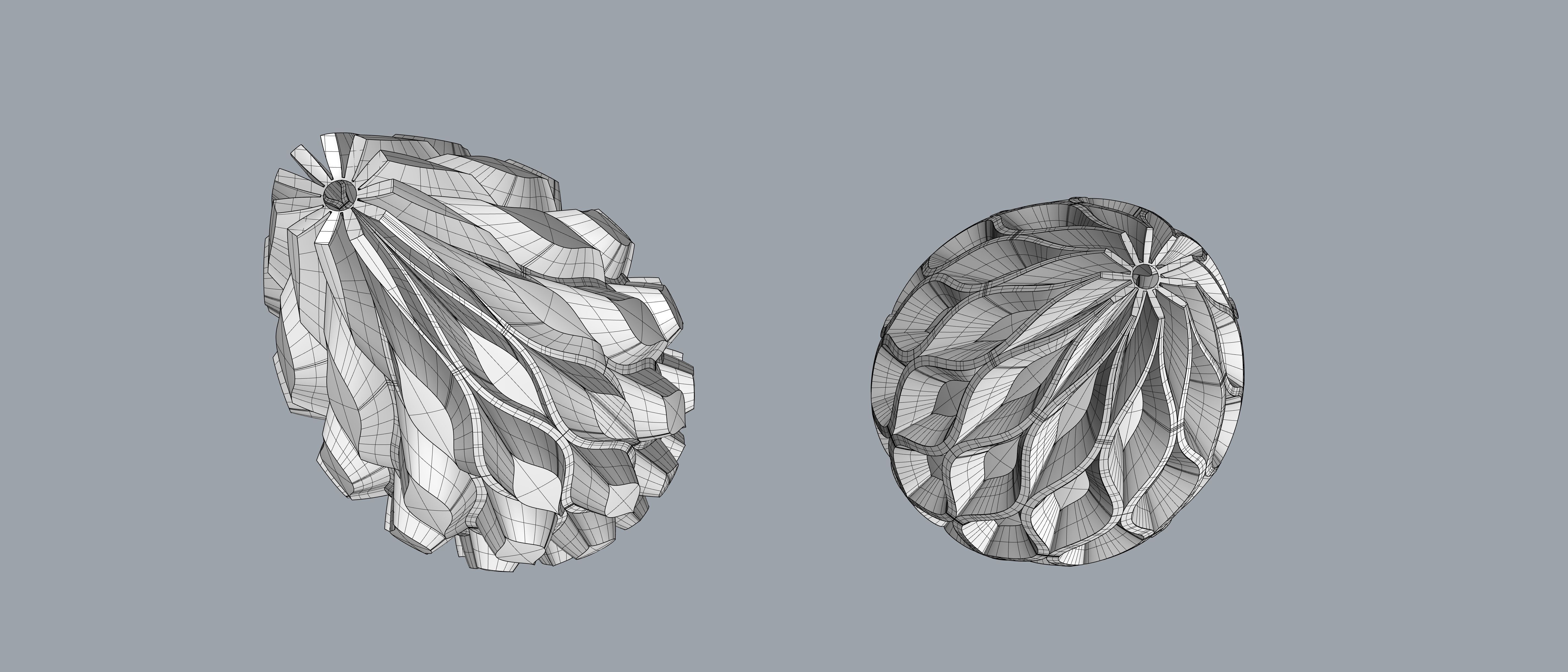 Decorative Vase 3D model_7