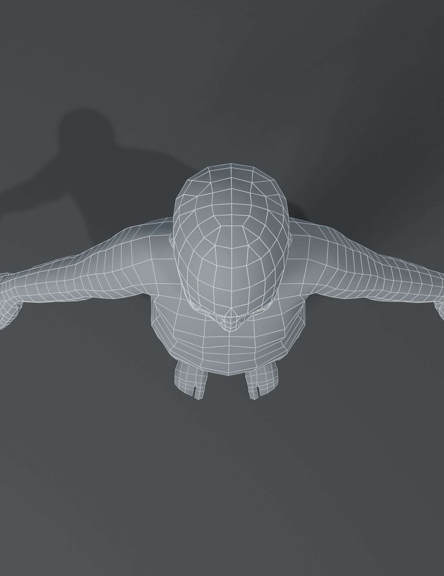 Human Body Base Mesh 3D Model Collection_182