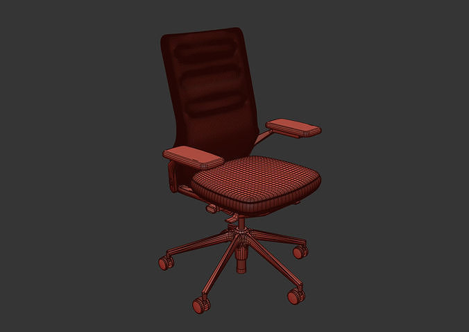 Vitra Office Chair 3D model 3D model 6