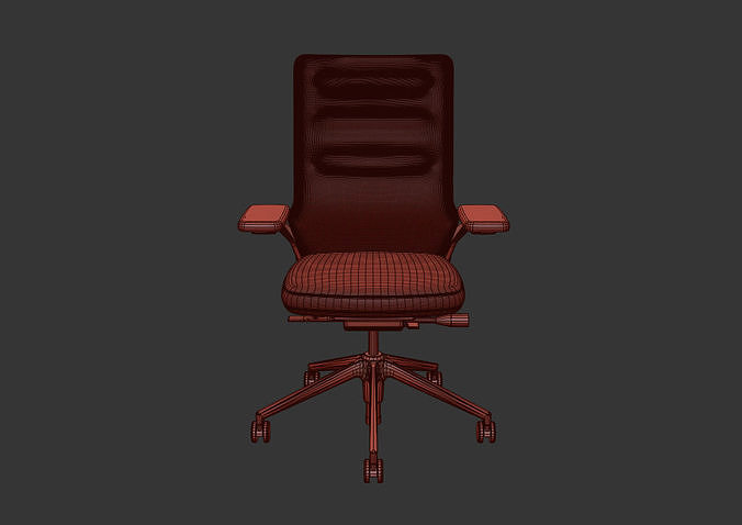 Vitra Office Chair 3D model 3D model 7