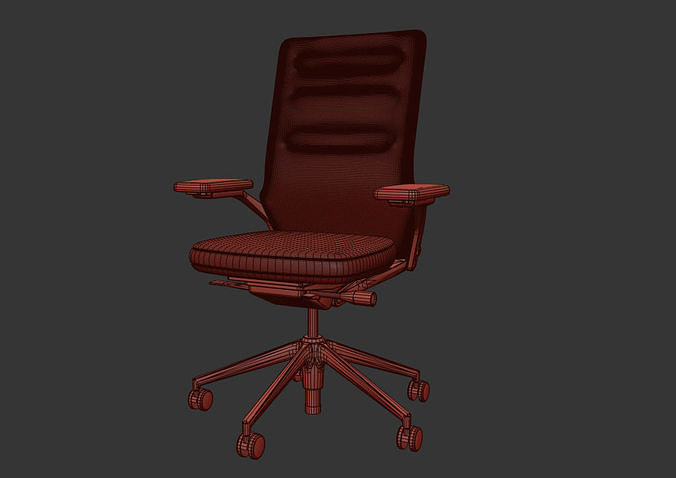 Vitra Office Chair 3D model 3D model 5