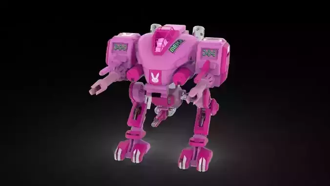 starcraft goliath for 3d print 3D print model