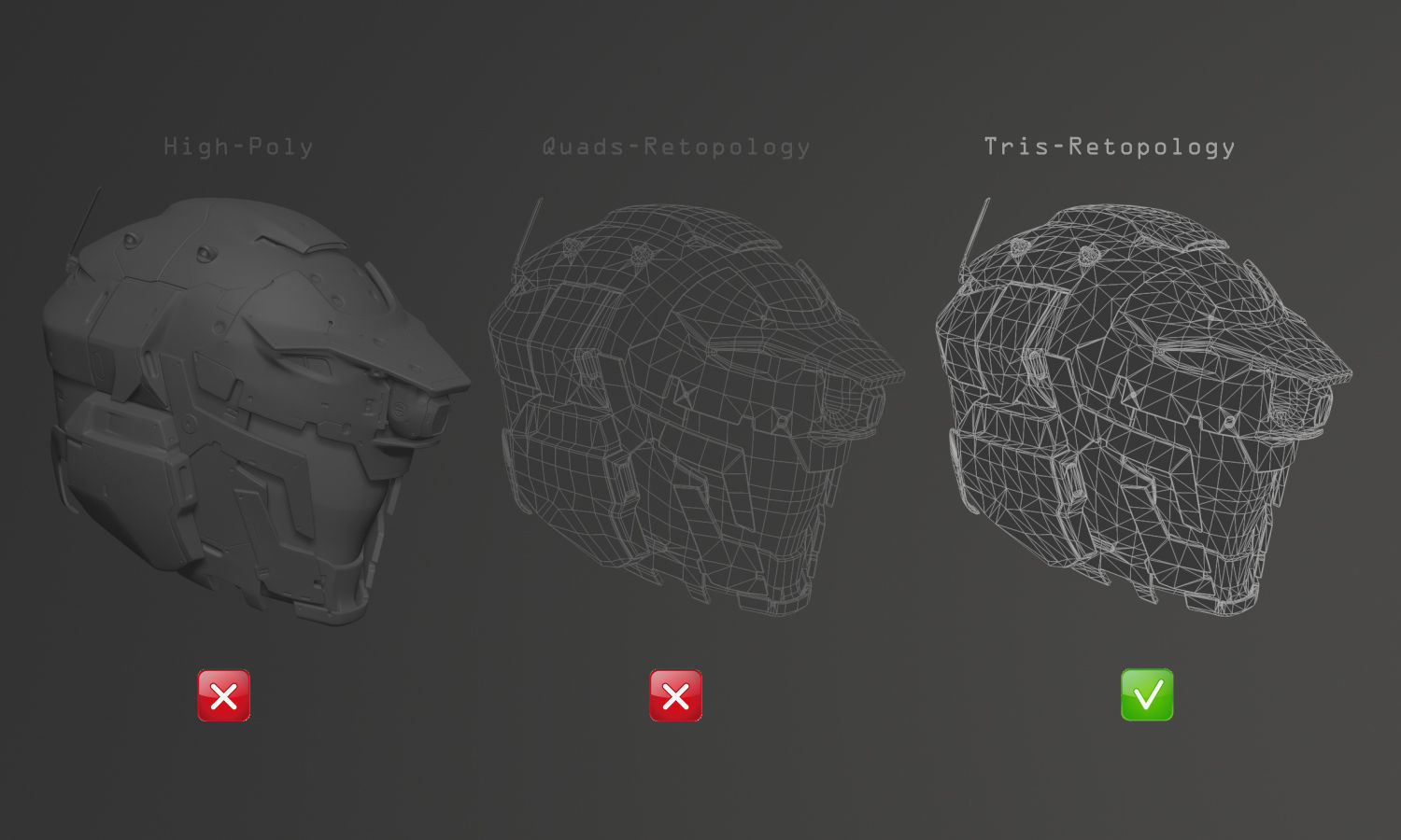 SCIFI - SPACE SOLDIER Low-poly 3D model_14