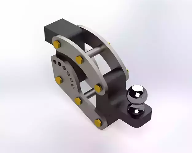 Engineering swivel ball clamp