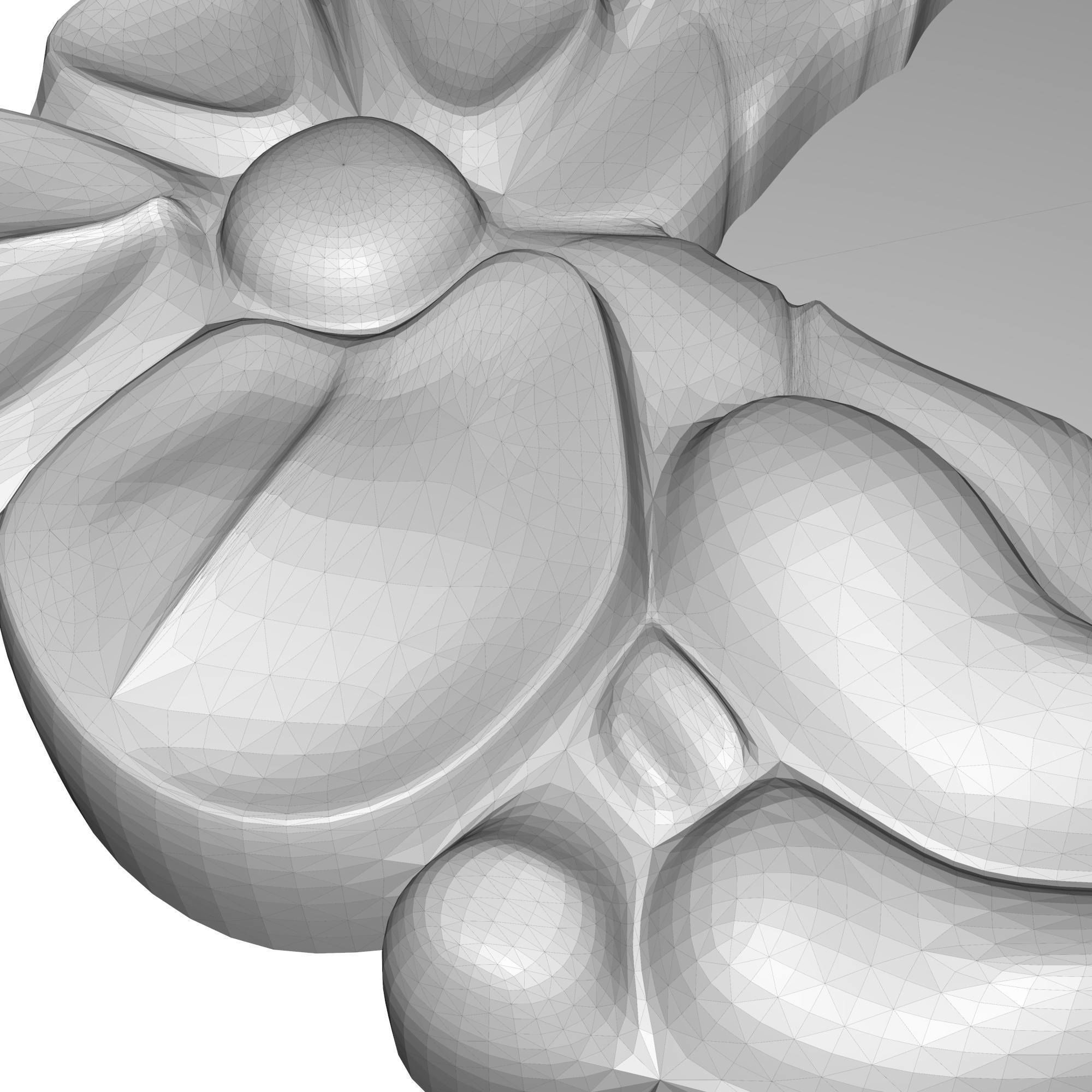 carved frame 3D model_6